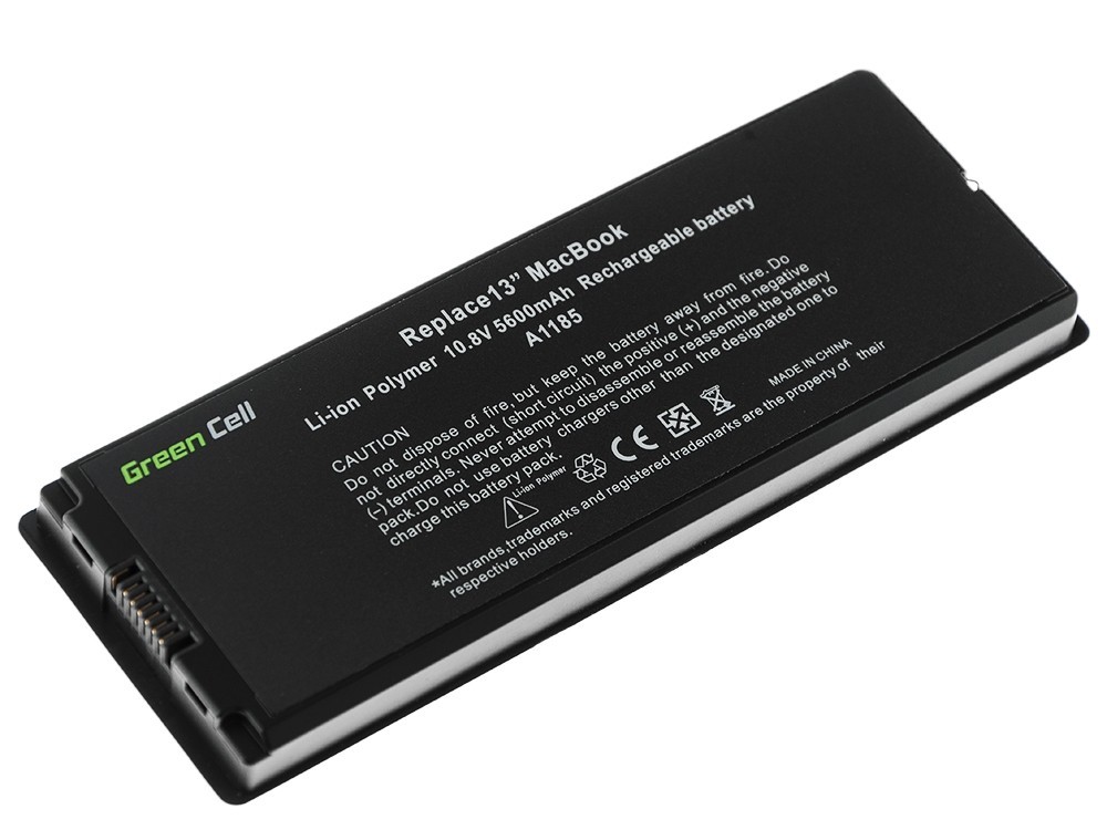 Batterij voor Apple Macbook 13 A1181 2006-2009 (zwart) / 11,1V 5600mAh