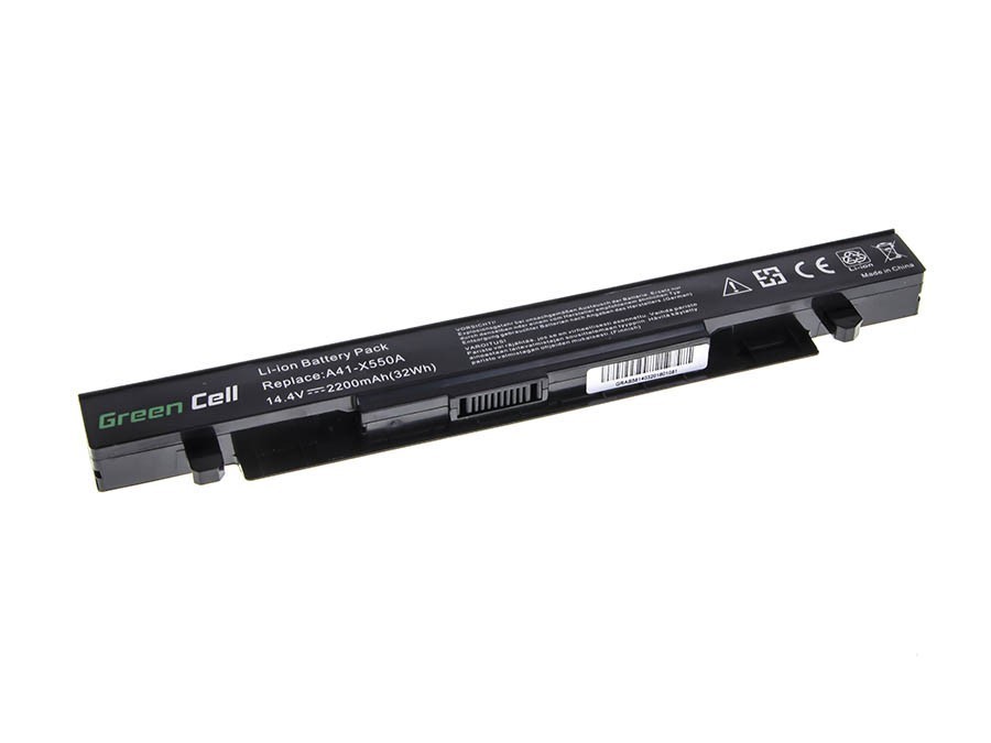 Batterij voor Asus A450 A550 R510 X550 / 14,4V 2200mAh