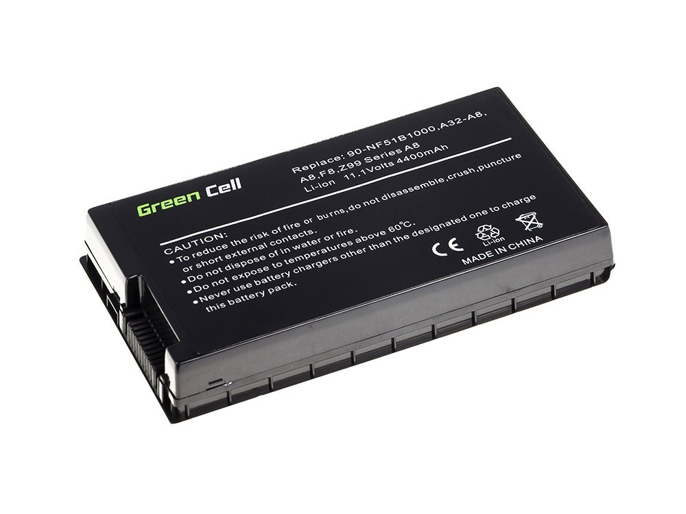 Batterij voor Asus A8 A8E A8H A8J F8 N81 X80 Z99 / 11,1V 4400mAh