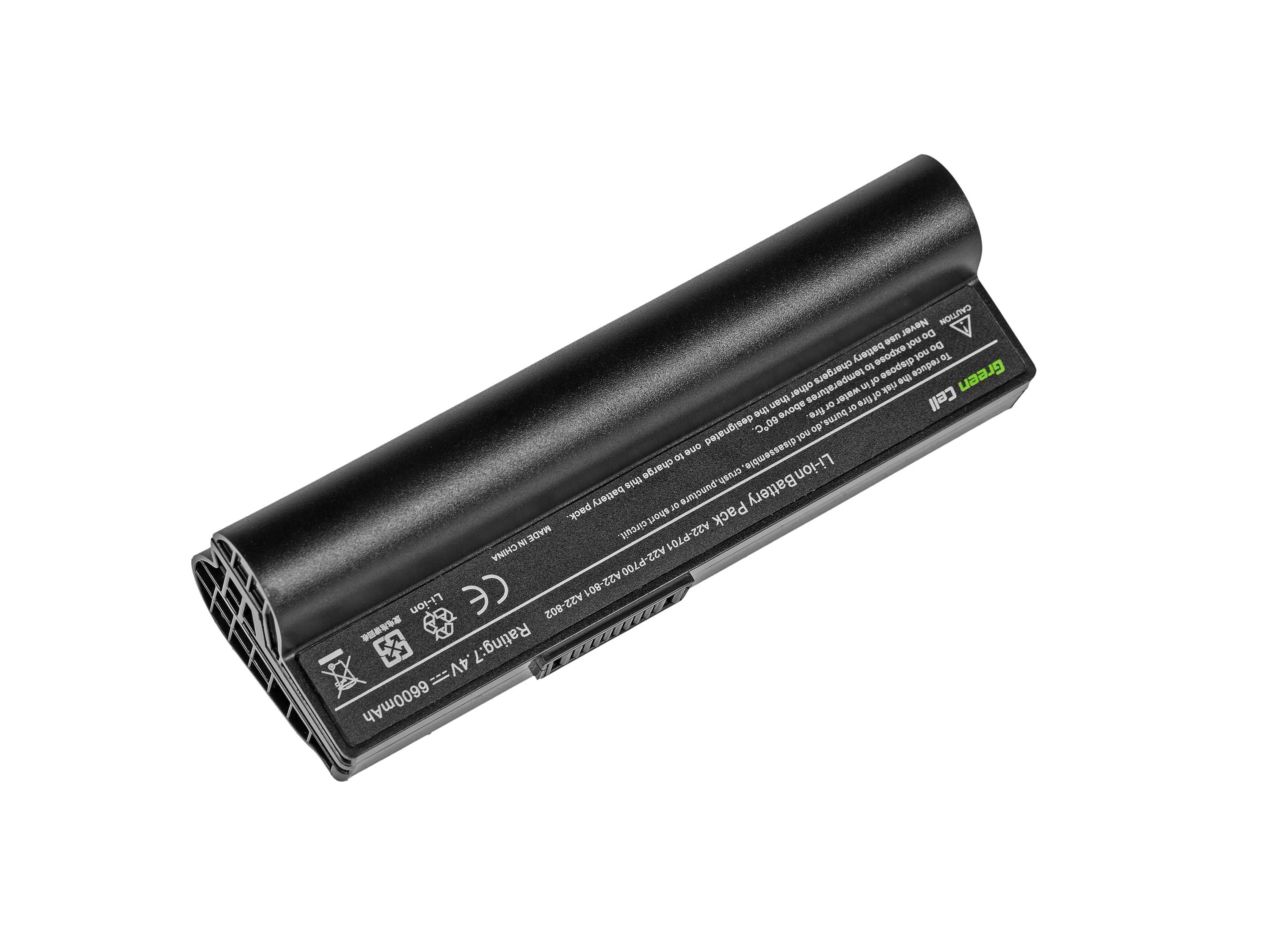 Batterij voor Asus Eee PC 700 701 900 2G 4G 8G 12G 20G / 7,4V 6600mAh