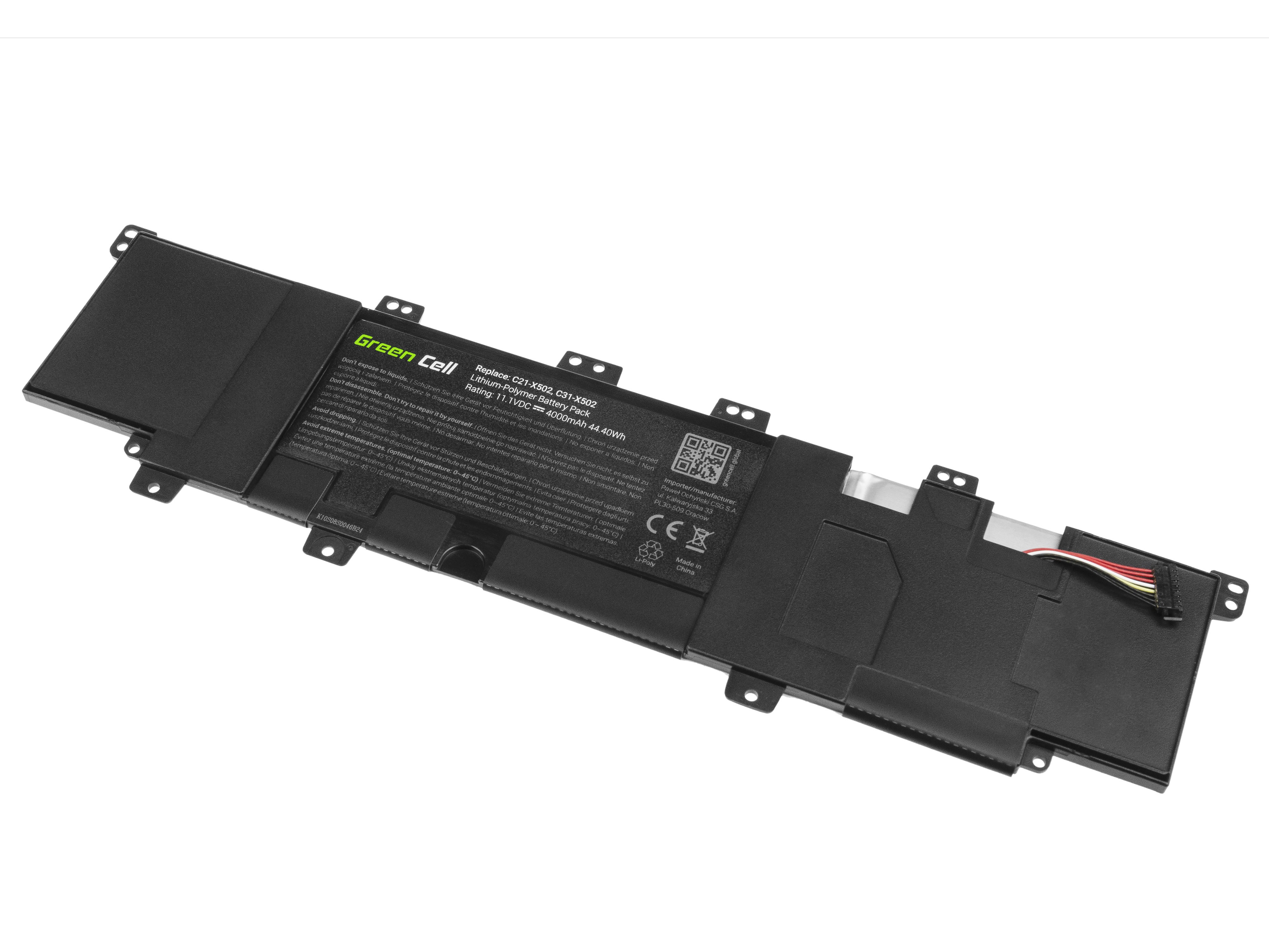 Batterij voor Asus F502C X502C VivoBook S500C / 11,1V 4000mAh