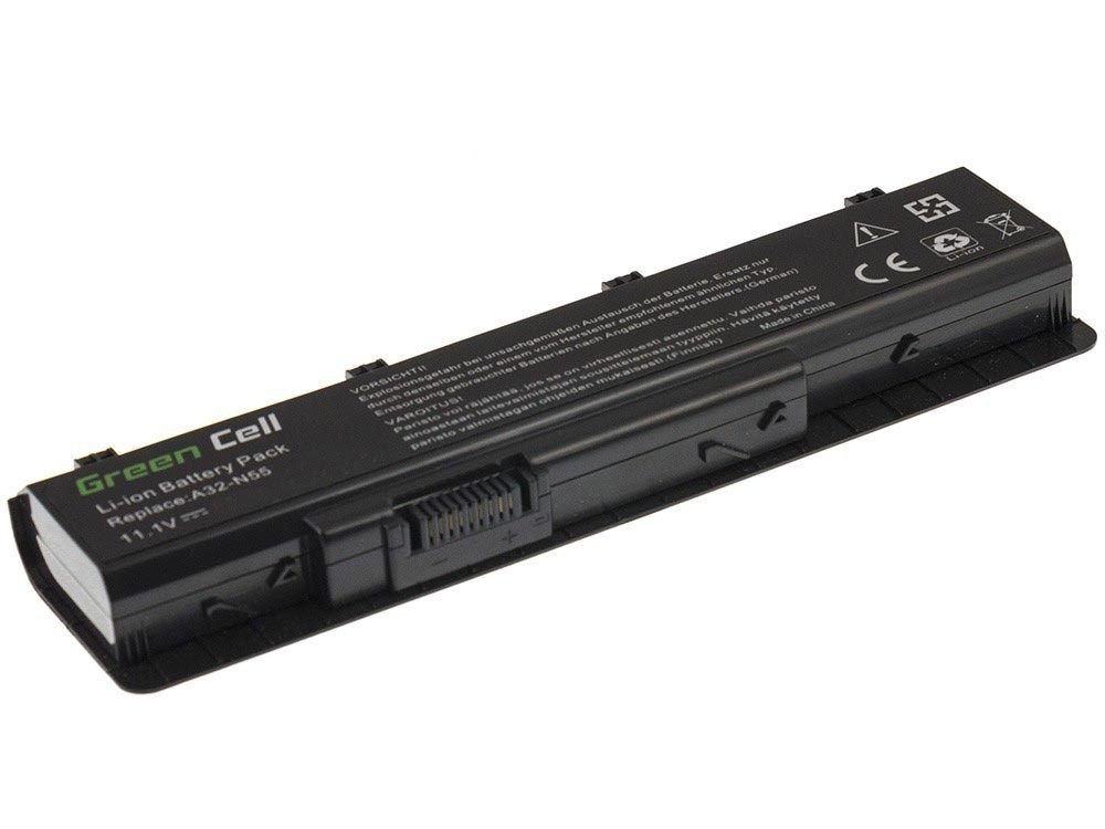 Batterij voor Asus N45 N55 N55S N75 N75E N75S / 11,1V 4400mAh