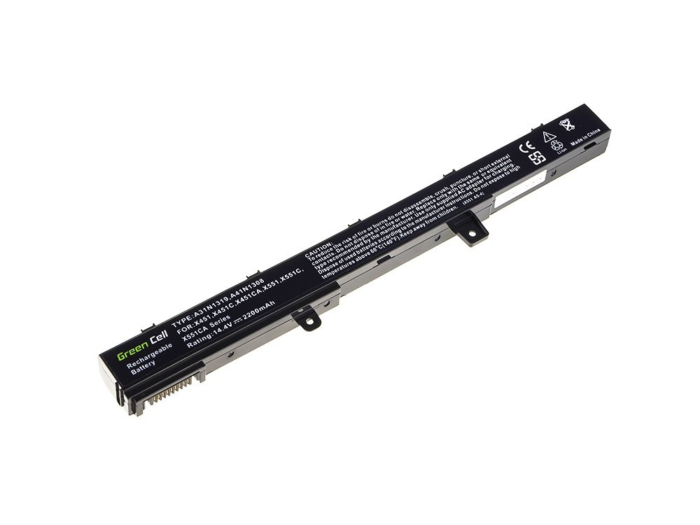 Batterij voor Asus R508 R556 R509 X551 / 14,4V 2200mAh