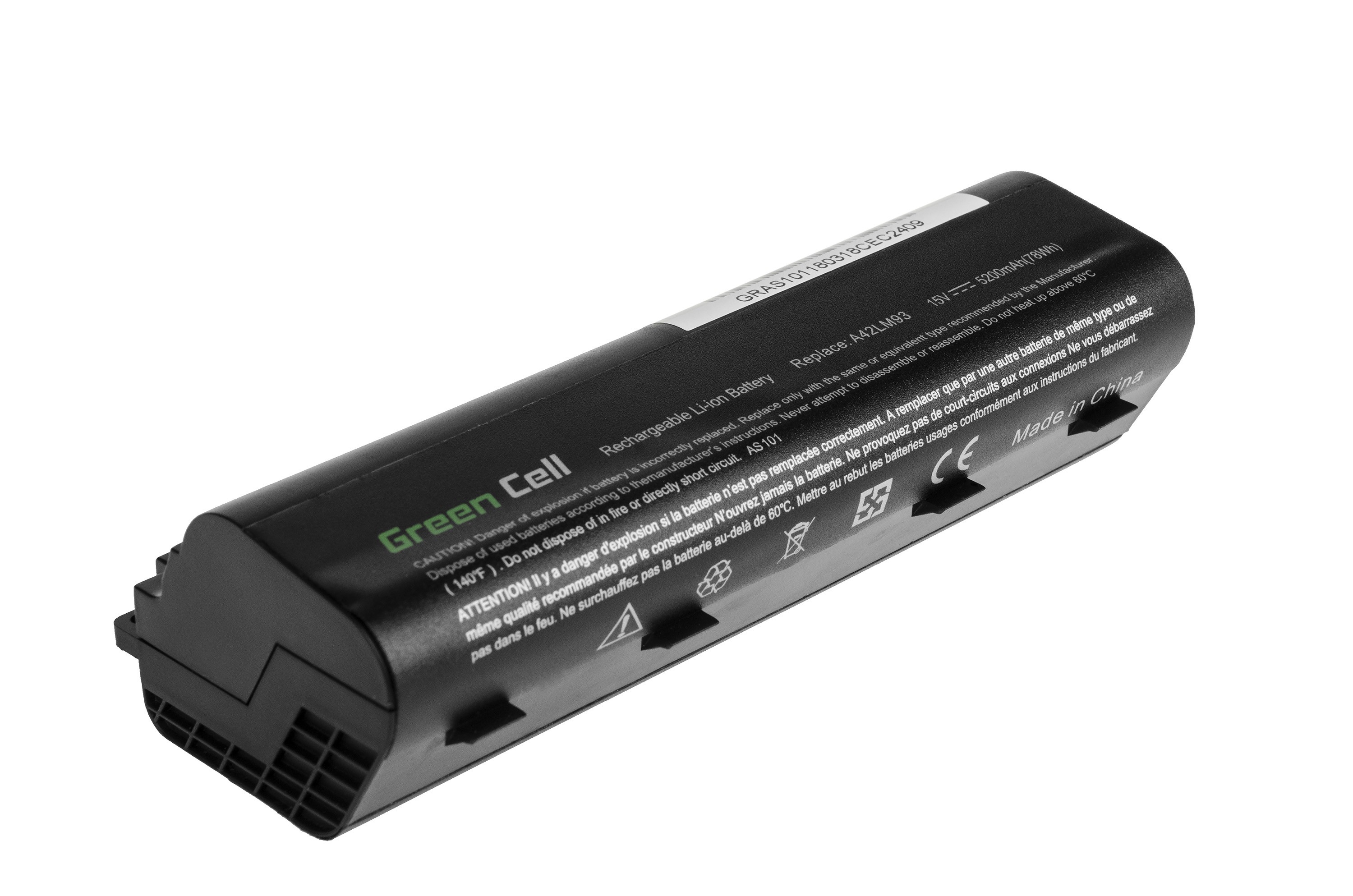 Batterij voor Asus ROG G751 / 15V 5200mAh