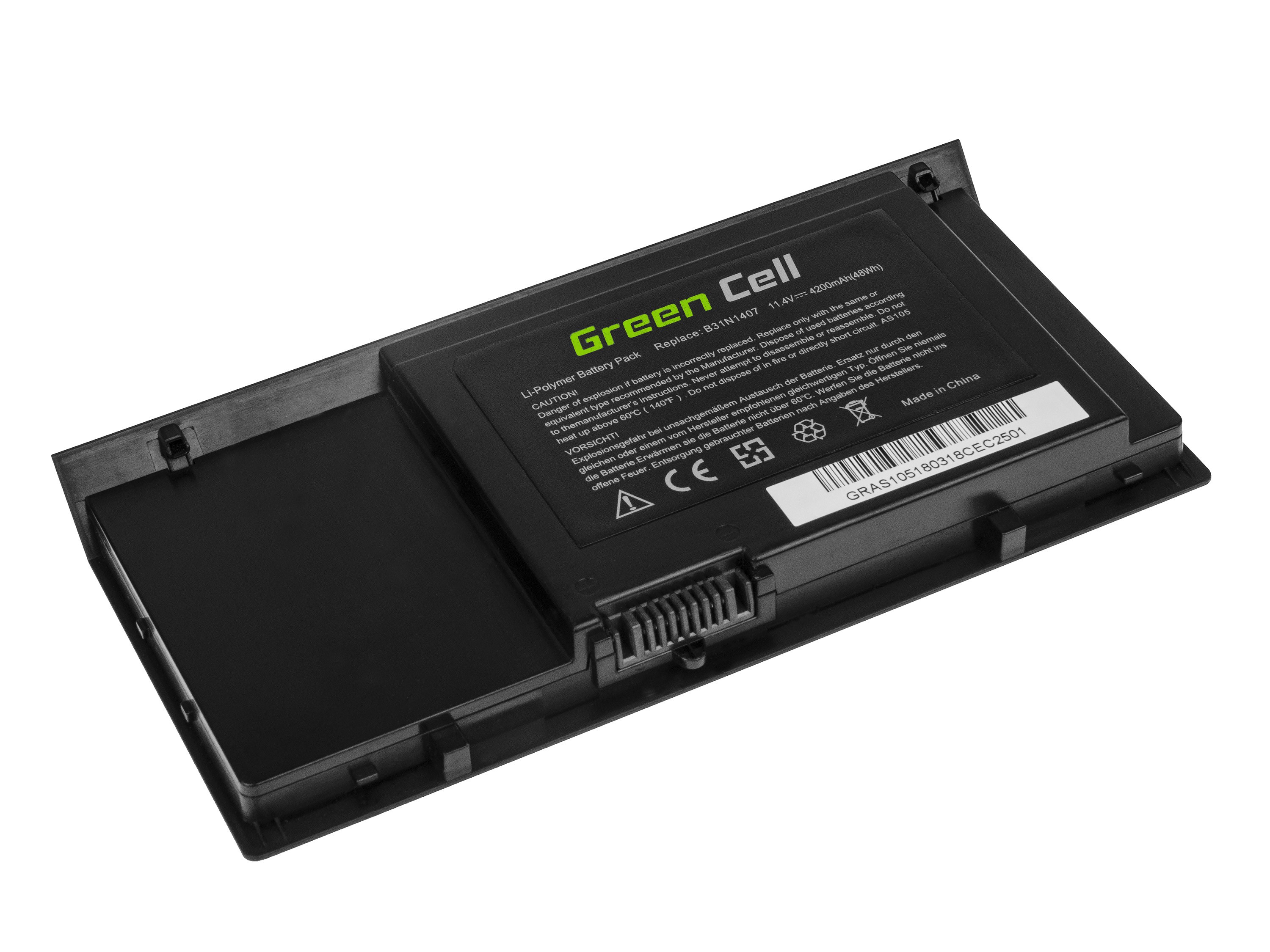 Batterij voor AsusPRO Advanced B451 B451J B451JA / 11,4V 4200mAh