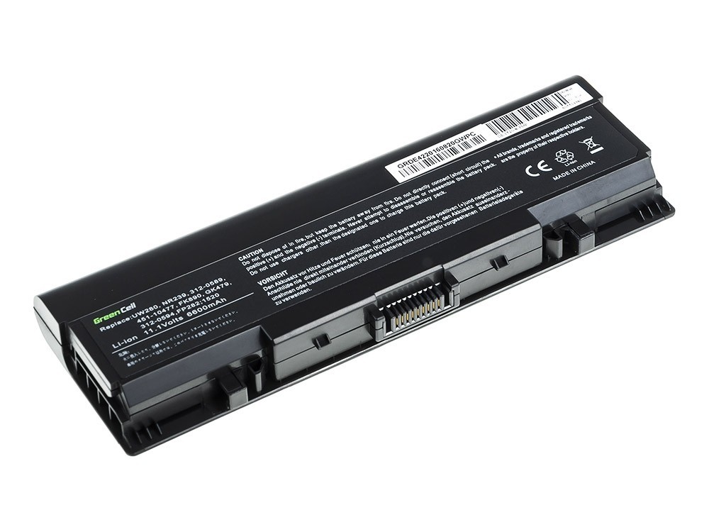 Batterij voor Dell Inspiron 1500 1520 1521 1720 Vostro 1500 1521 1700L / 11,1V 6600mAh