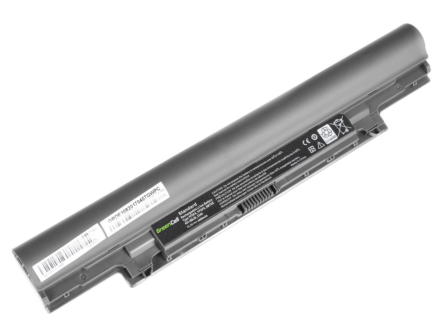 Batterij voor Dell Latitude 3340 3350 P47G / 11,1V 4400mAh