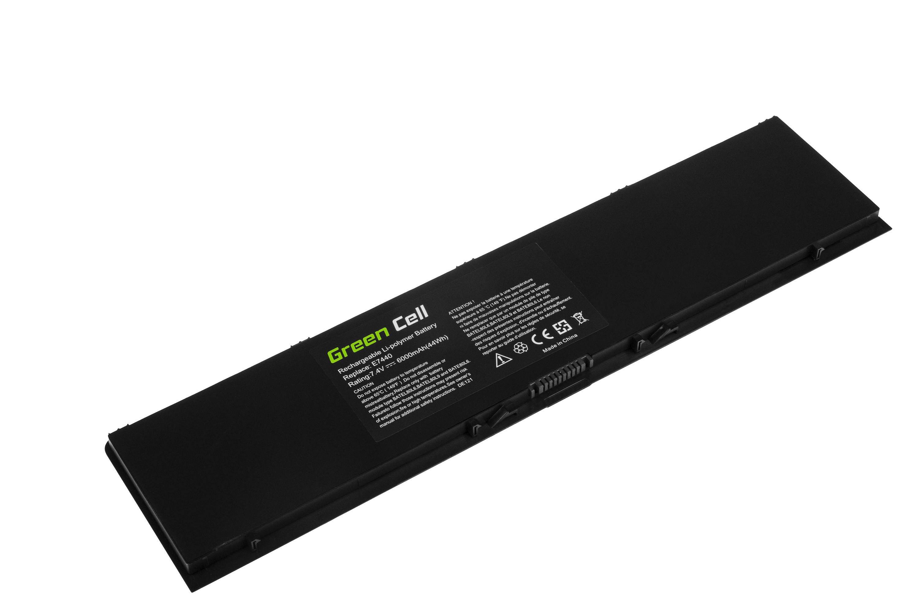 GREEN CELL Batterij voor Dell Latitude E7440 / 7,4V 6000mAh