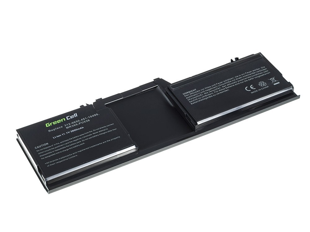 Groene cel batterij - Dell Latitude XT, XT2, XT2 XFR - 3800mAh