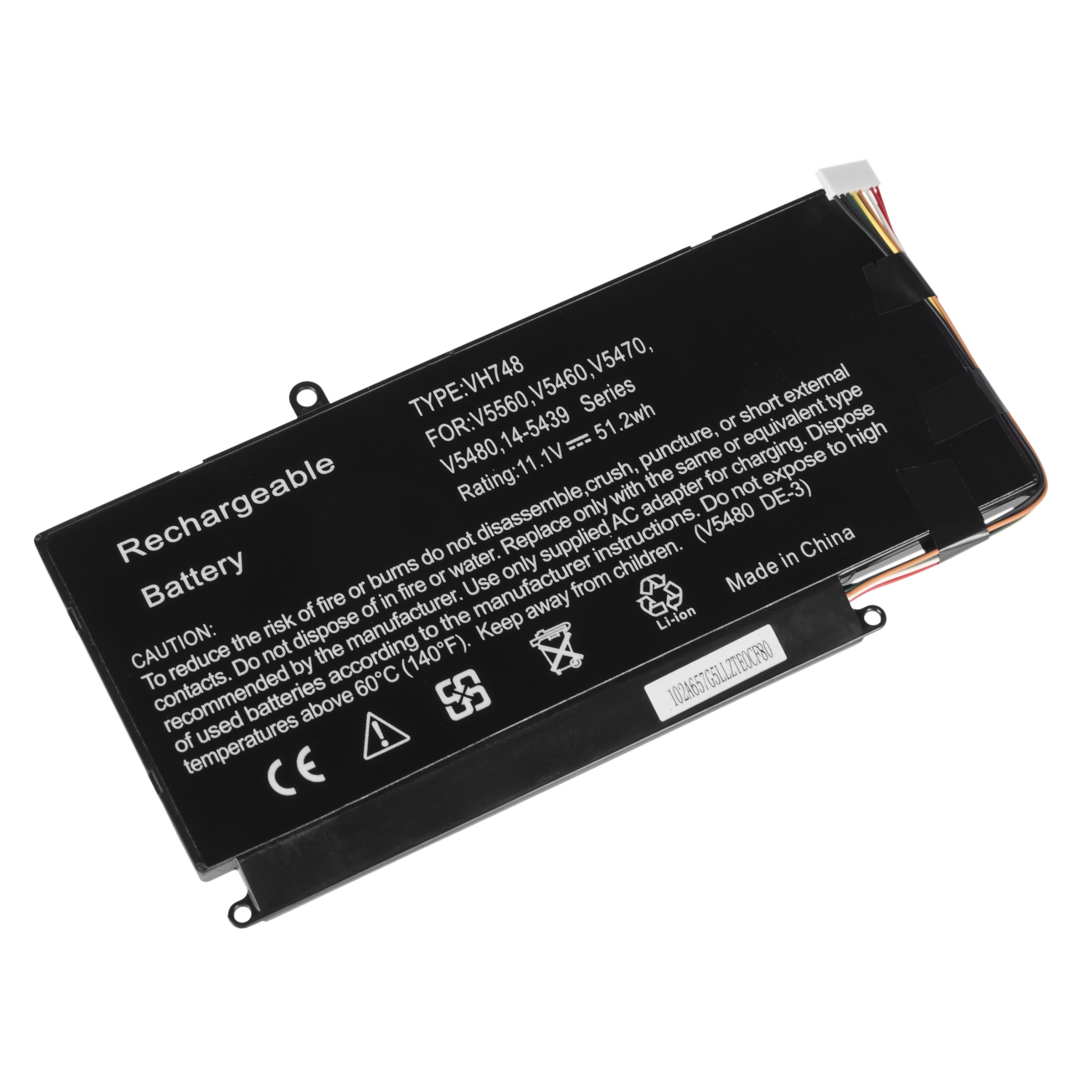 Batterij voor Dell Vostro 5460 5470 5480 5560 / 11,1V 4600mAh