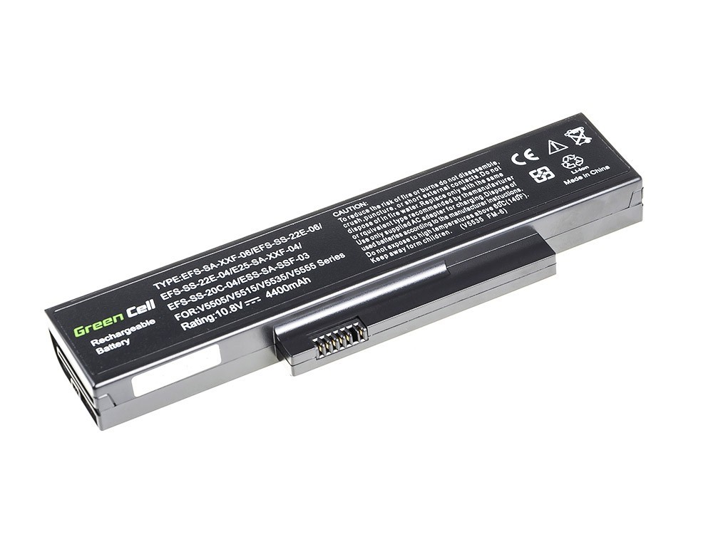 Batterij voor Fujitsu-Siemens Esprimo V5515 V5535 V5555 V6515 V6555 / 11,1V 4400mAh
