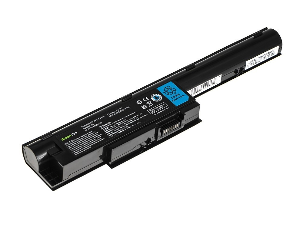 Batterij voor Fujitsu-Siemens LifeBook BH531 LH531 SH531 / 11,1V 4400mAh