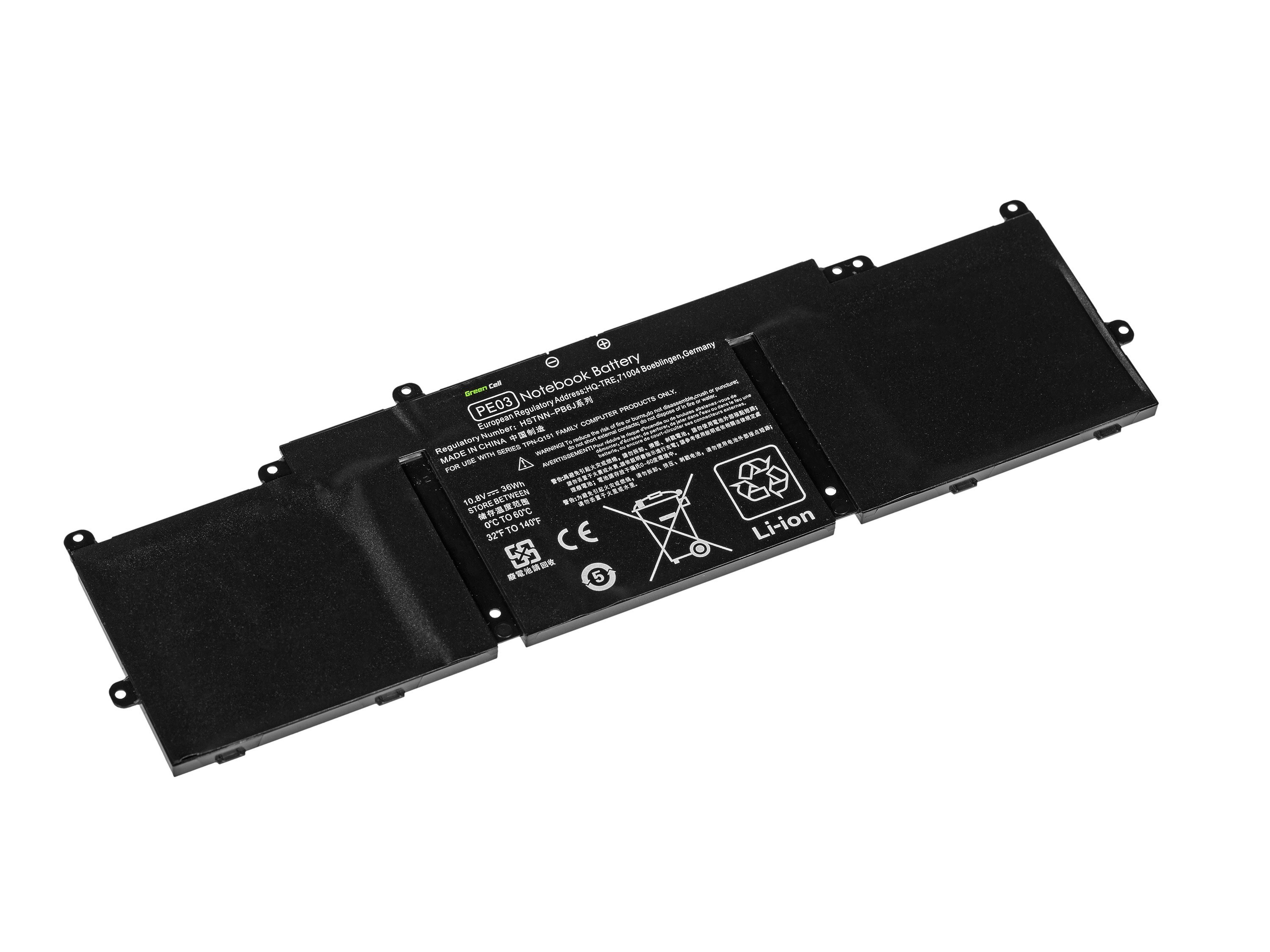 Batterij voor HP Chromebook 11 G3 G4 11-2100 11-2200 / 11,1V 3300mAh