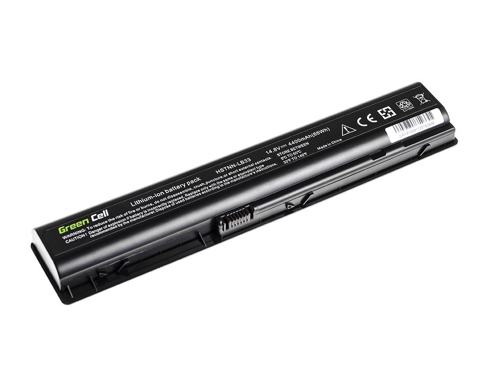 Batterij voor HP DV9000 DV9500 DV9600 DV9700 DV9800 / 14,4V 4400mAh