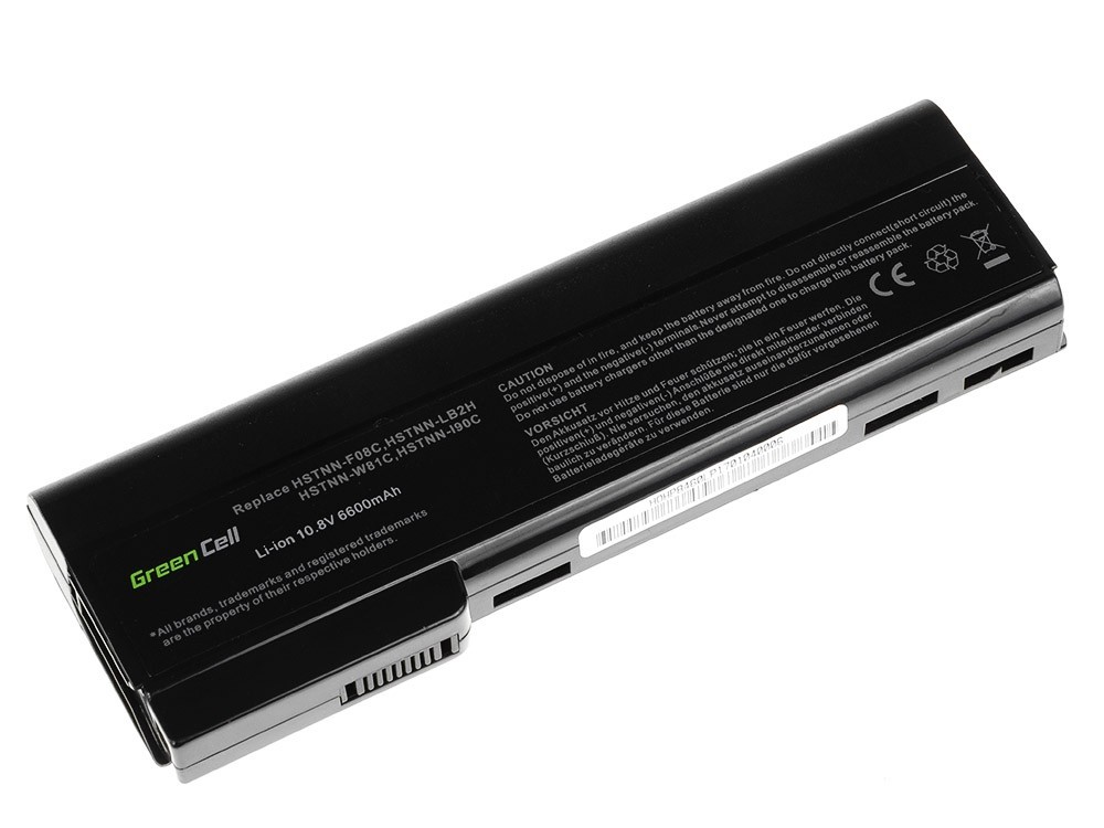 GreenCell Green Cell HP93. Soort: Batterij/Accu, Merkcompatibiliteit: HP, Compatibiliteit: EliteBook 8460p 8560p ProBook 6460b 6560b 6570b