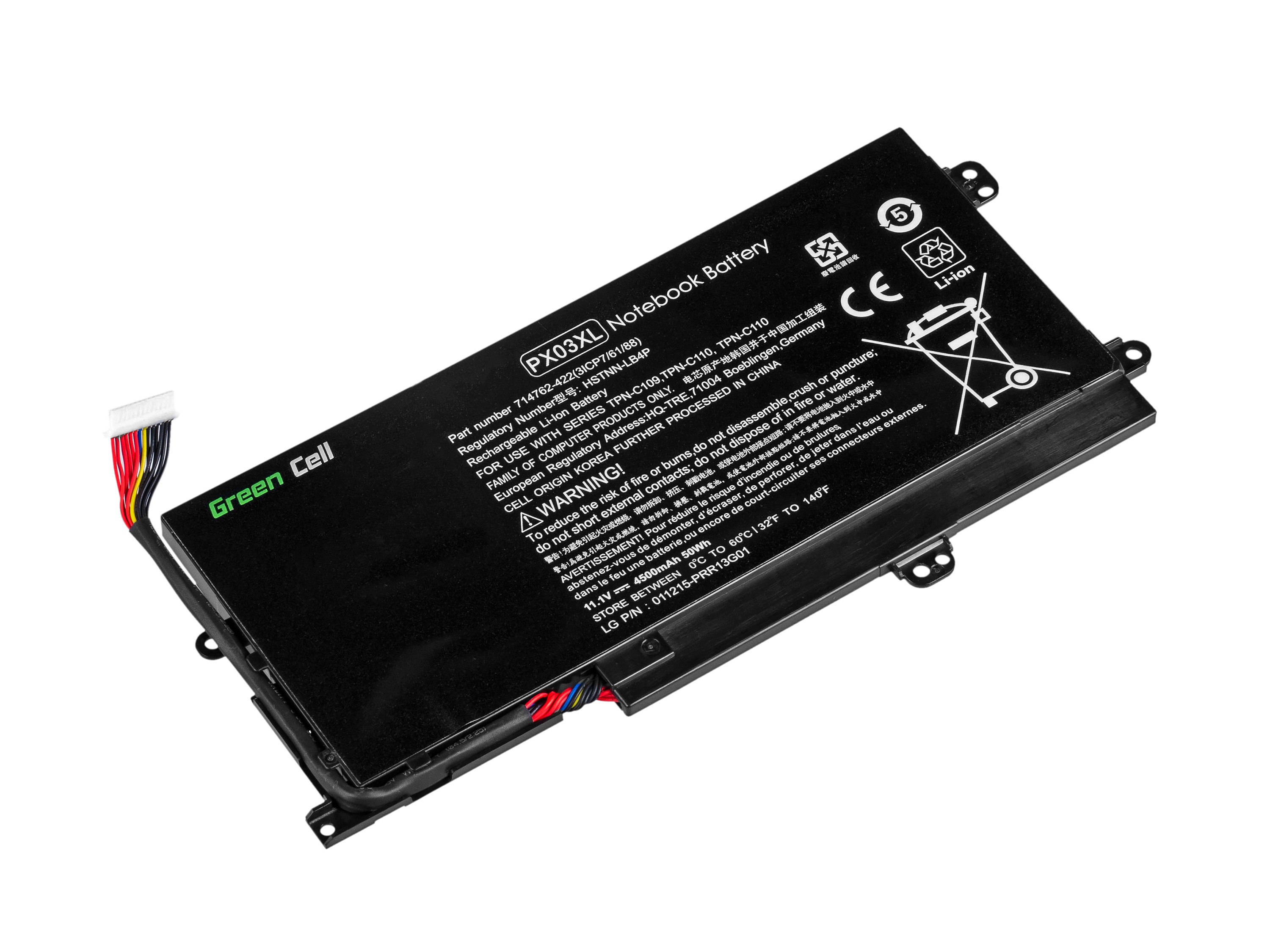 Batterij voor HP Envy 14 14T M6 / 11,1V 4400mAh