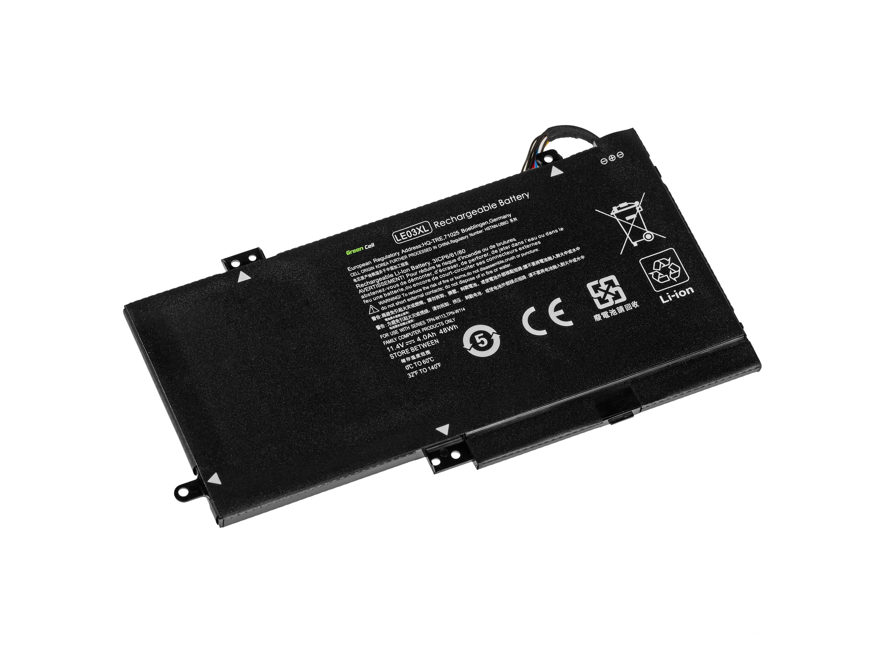 Batterij voor HP Envy x360 15-W M6-W Pavilion x360 13-S 15-BK / 11,4V 4000mAh