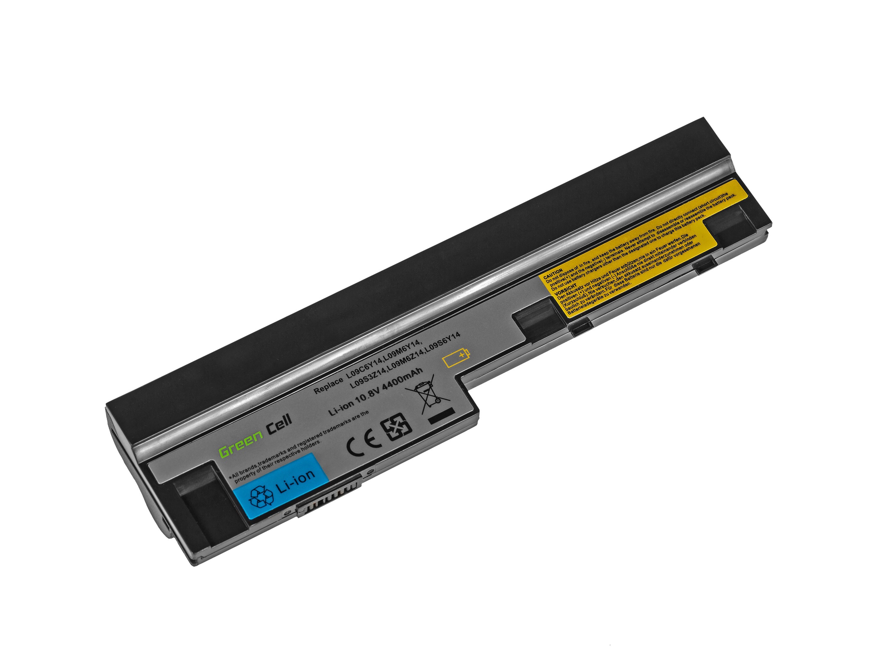 Batterij voor Lenovo IdeaPad S10-3 S10-3c S10-3s S100 S205 U160 U165 / 11,1V 4400mAh.