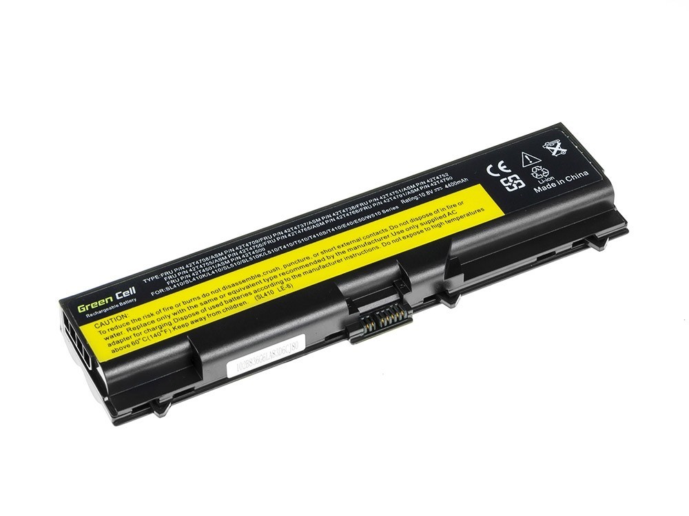 Batterij voor Lenovo ThinkPad T410 T420 T510 T520 W510 / 11,1V 4400mAh