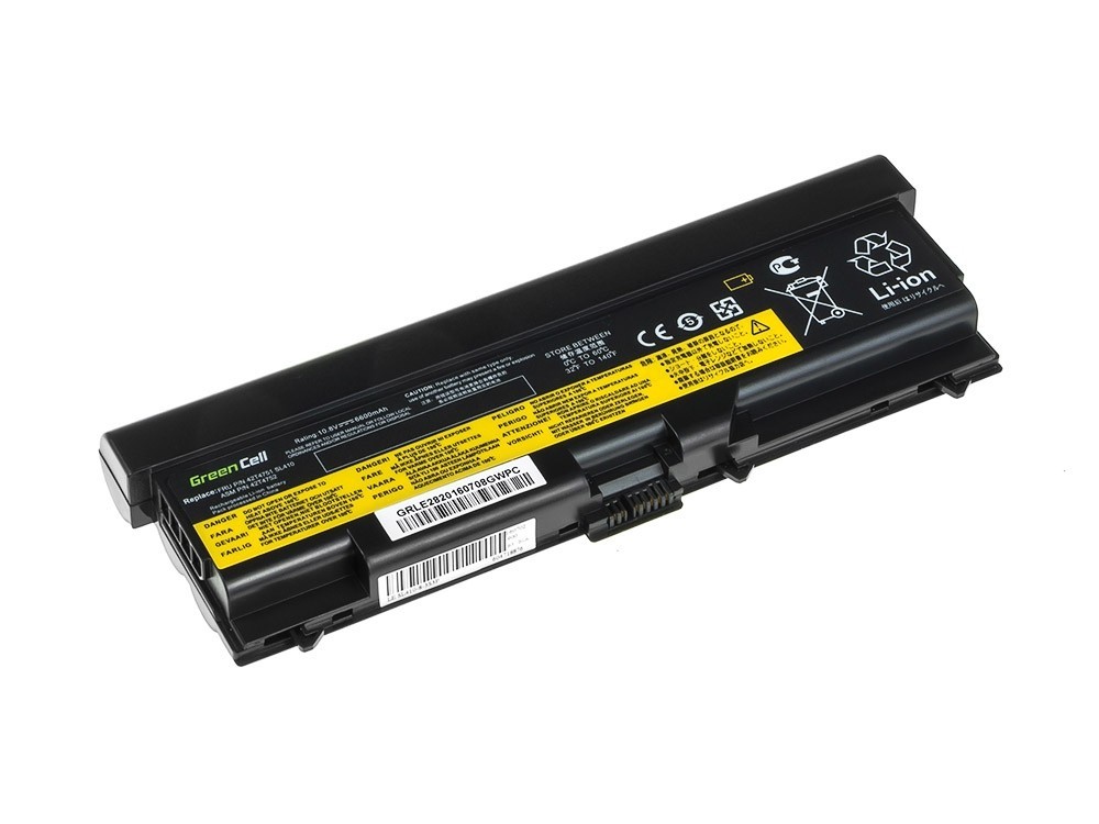 Batterij voor Lenovo ThinkPad T410 T420 T510 T520 W510 / 11,1V 6600mAh