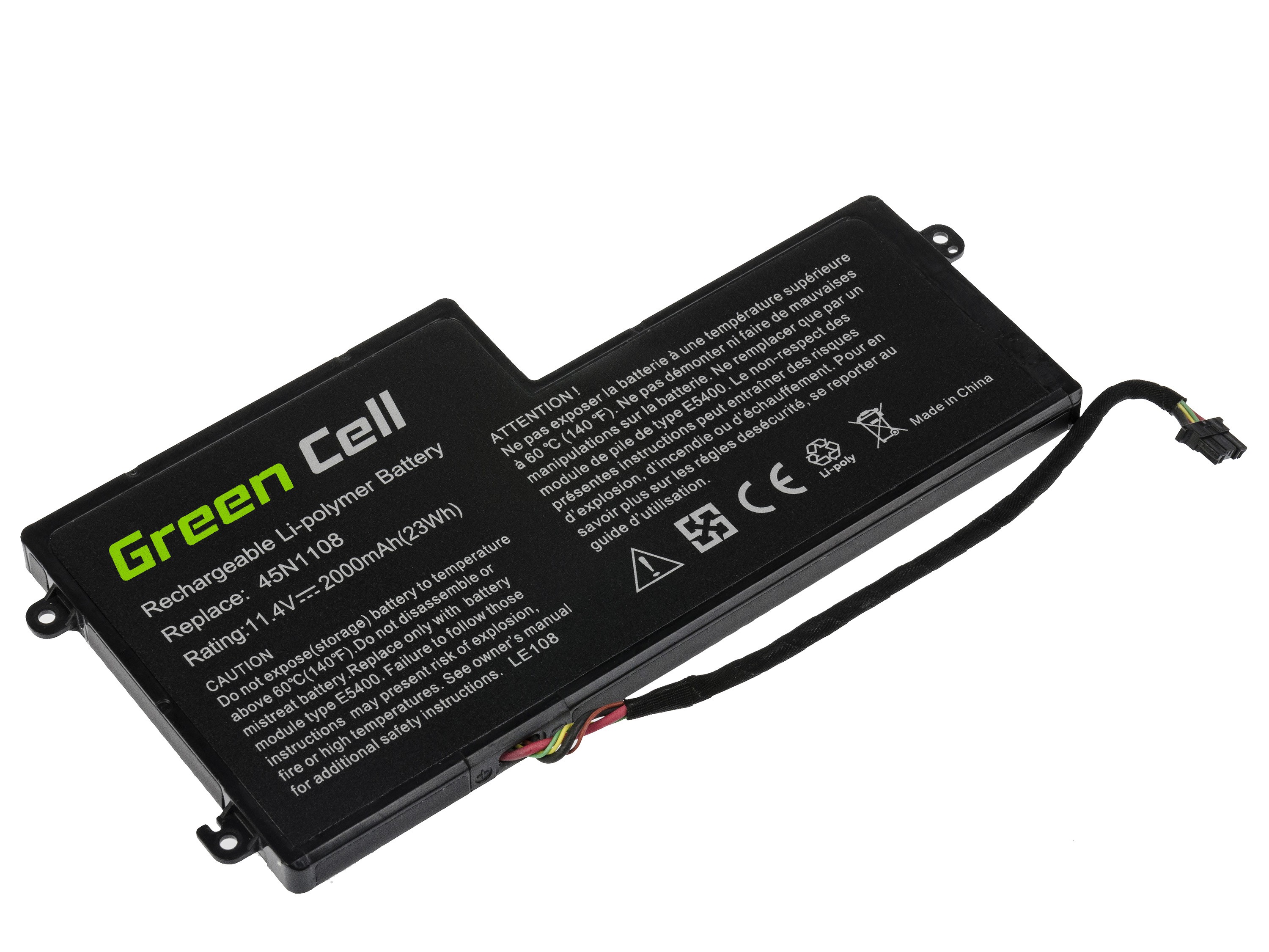 GREEN CELL Batterij voor Lenovo ThinkPad T440 T440s T450 T450s T460 X230s X240 X240s X250 X260 X270 / 11,4V 2000mAh