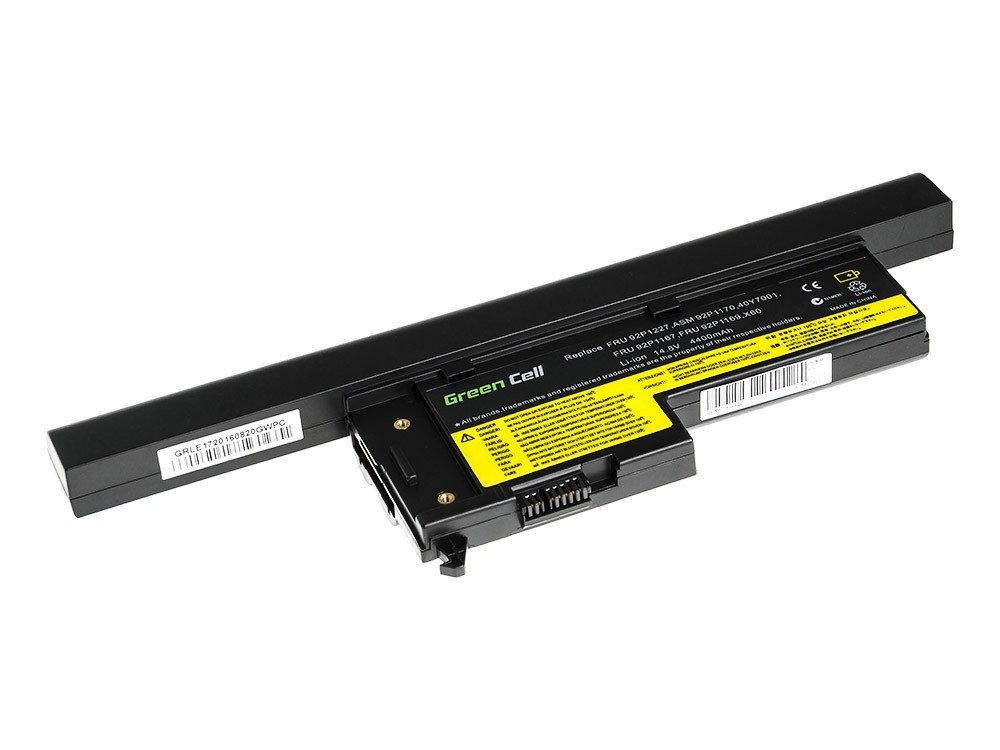 Batterij voor Lenovo ThinkPad X60 X60s X61 X61s / 14,4V 4400mAh