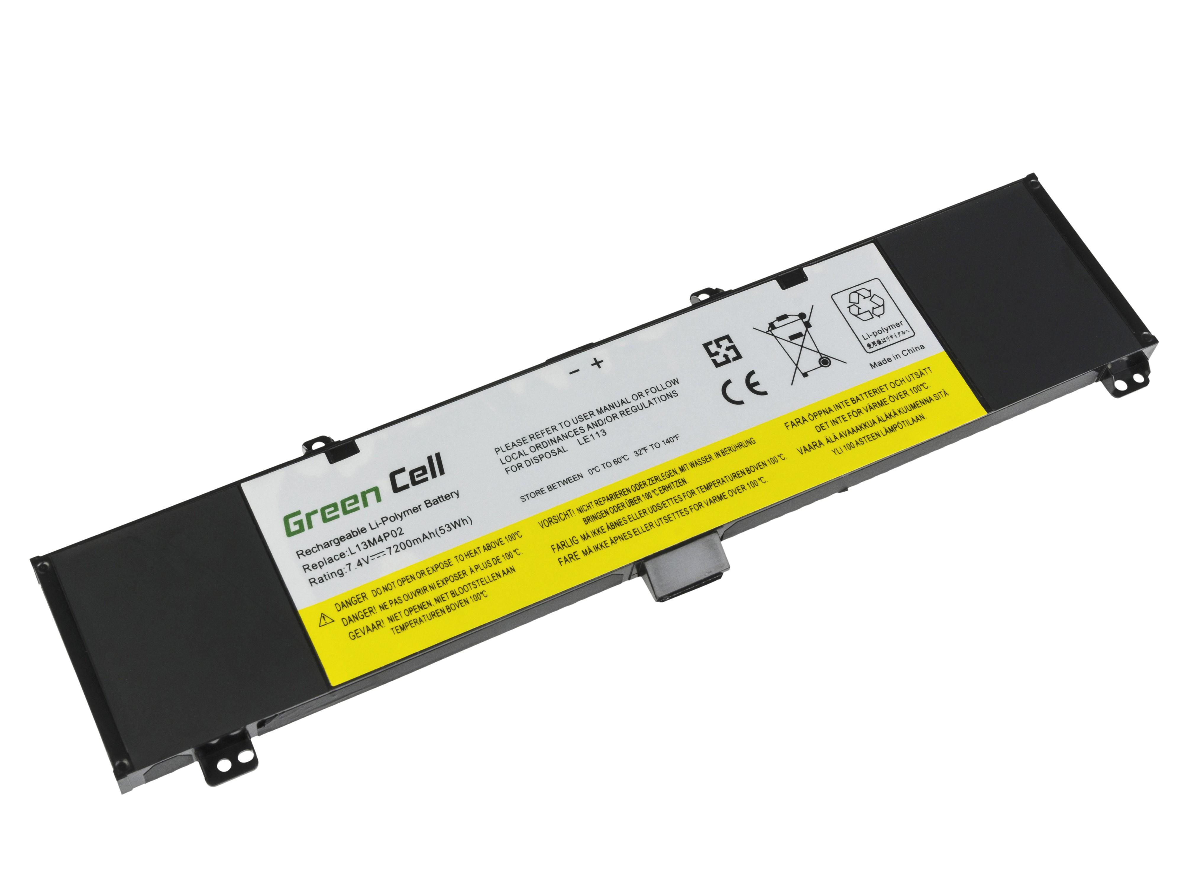 Batterij voor Lenovo Y50 Y50-70 Y70 Y70-70 / 7,4V 7200mAh