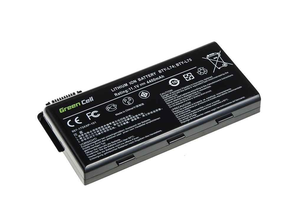 Batterij voor MSI A6000 CR500 CR600 CR700 CX500 CX600 / 11,1V 4400mAh