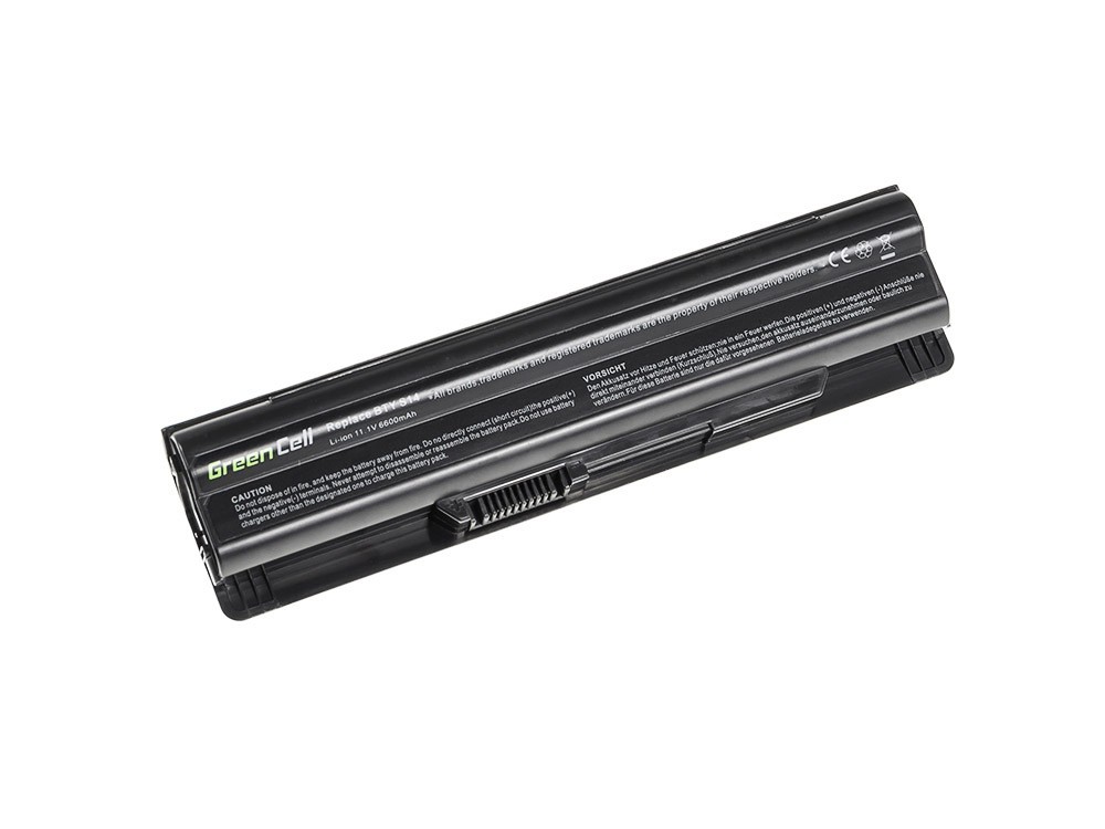 Batterij voor MSI CR650 CX650 FX600 GE60 GE70 (zwart) / 11,1V 6600mAh