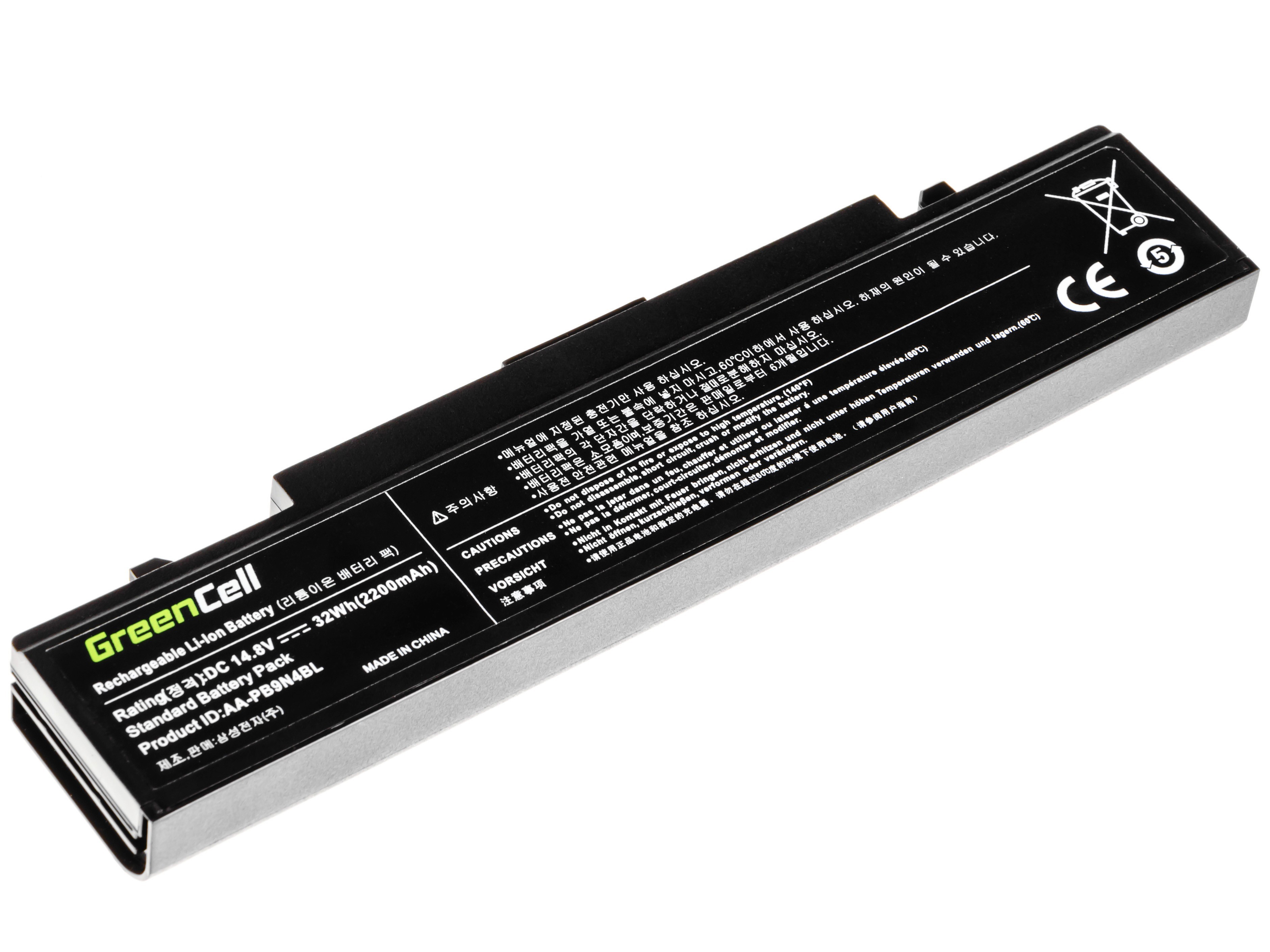 Batterij voor Samsung RV408 RV409 RV410 RV411 RV415 / 14,4V 2200mAh