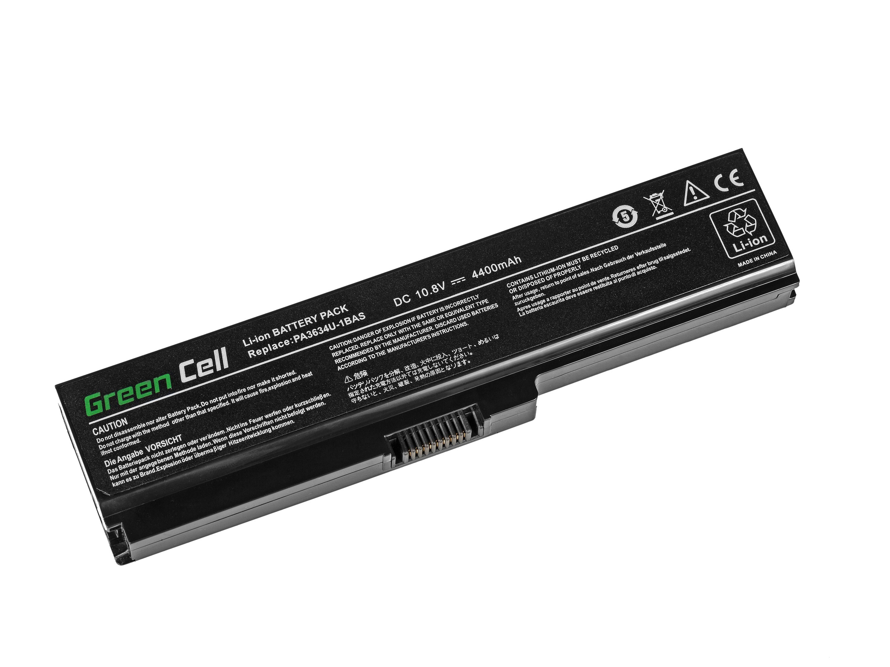 Batterij voor Toshiba Satellite A660 A665 L650 L650D L655 L670 L670D  PA3634U-1BRS / 11,1V 4400mAh