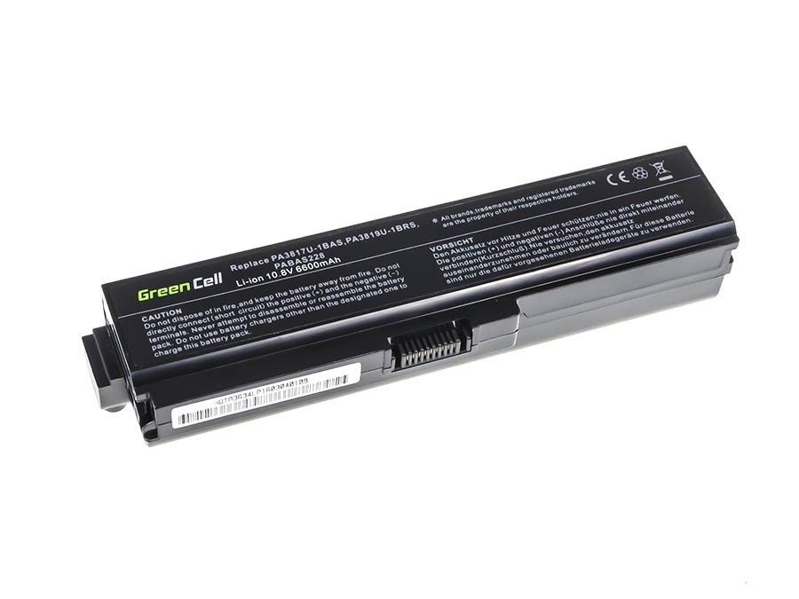 Batterij voor Toshiba Satellite C650 C650D C660 C660D L650D L655 L750 PA3817U-1BRS / 11,1V 6600mAh