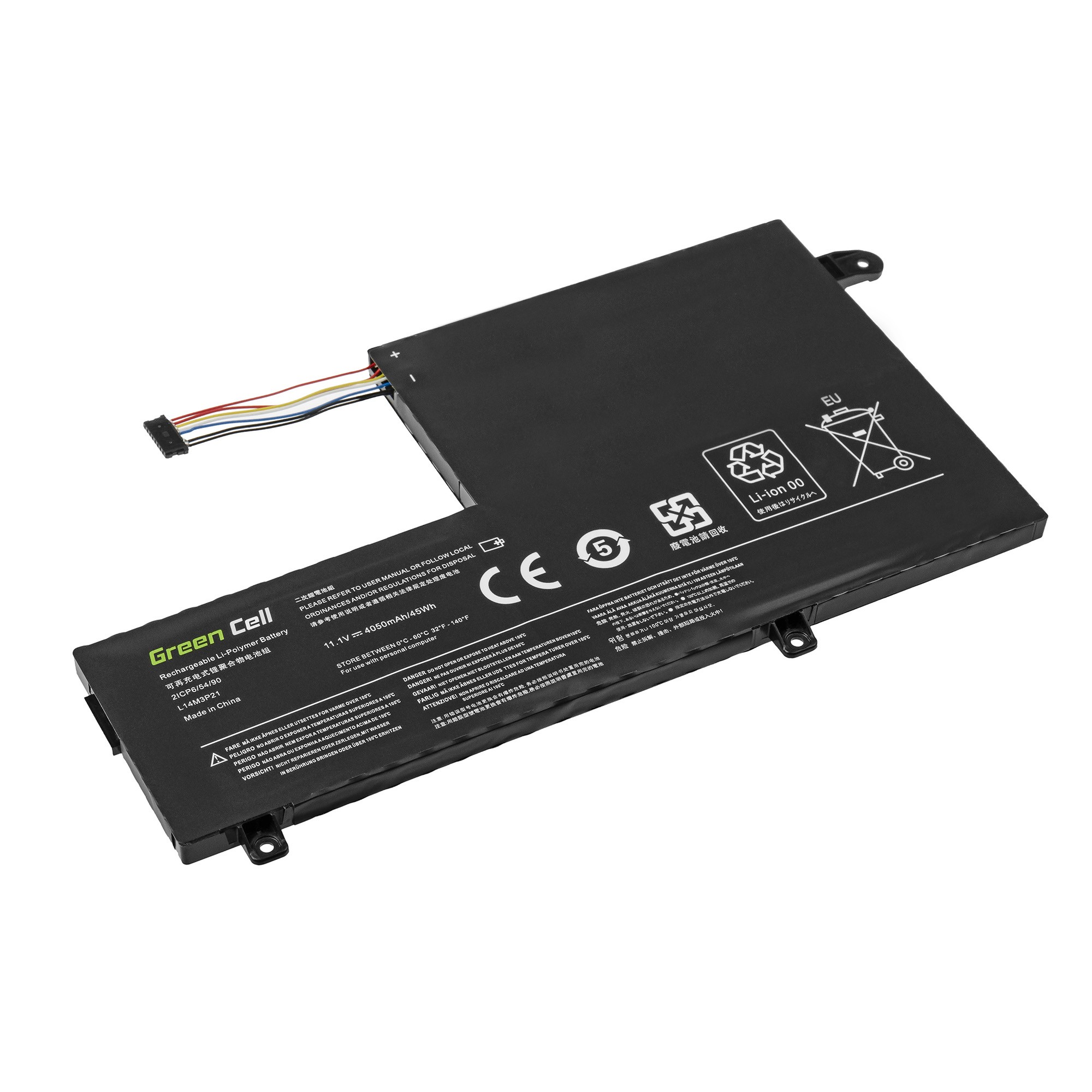 Batterij L14M3P21 voor Lenovo Yoga 500-14IBD 500-14ISK 500-15IBD 500-15ISK