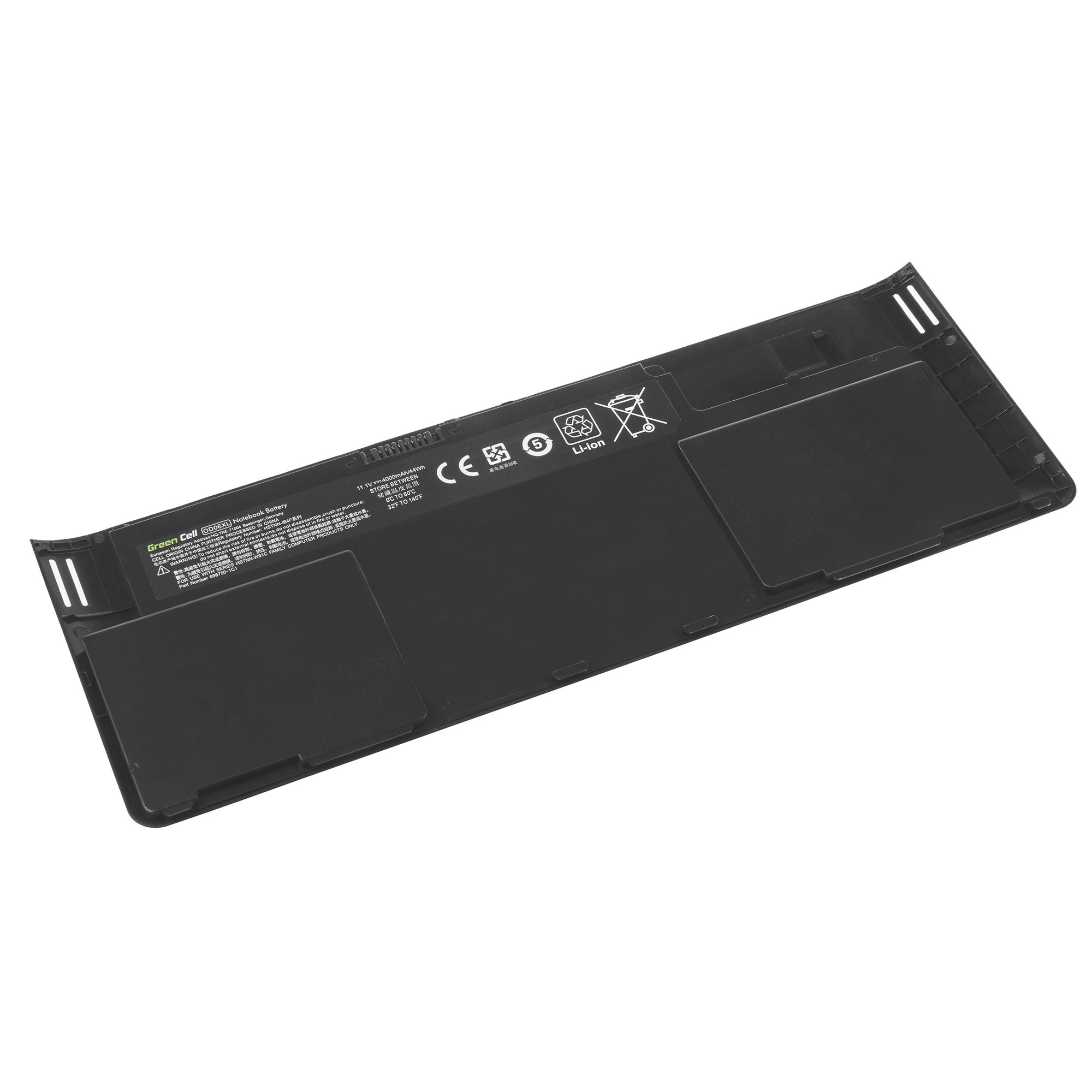 Batterij OD06XL HSTNN-IB4F voor HP EliteBook Revolve 810 G1 G2 G3