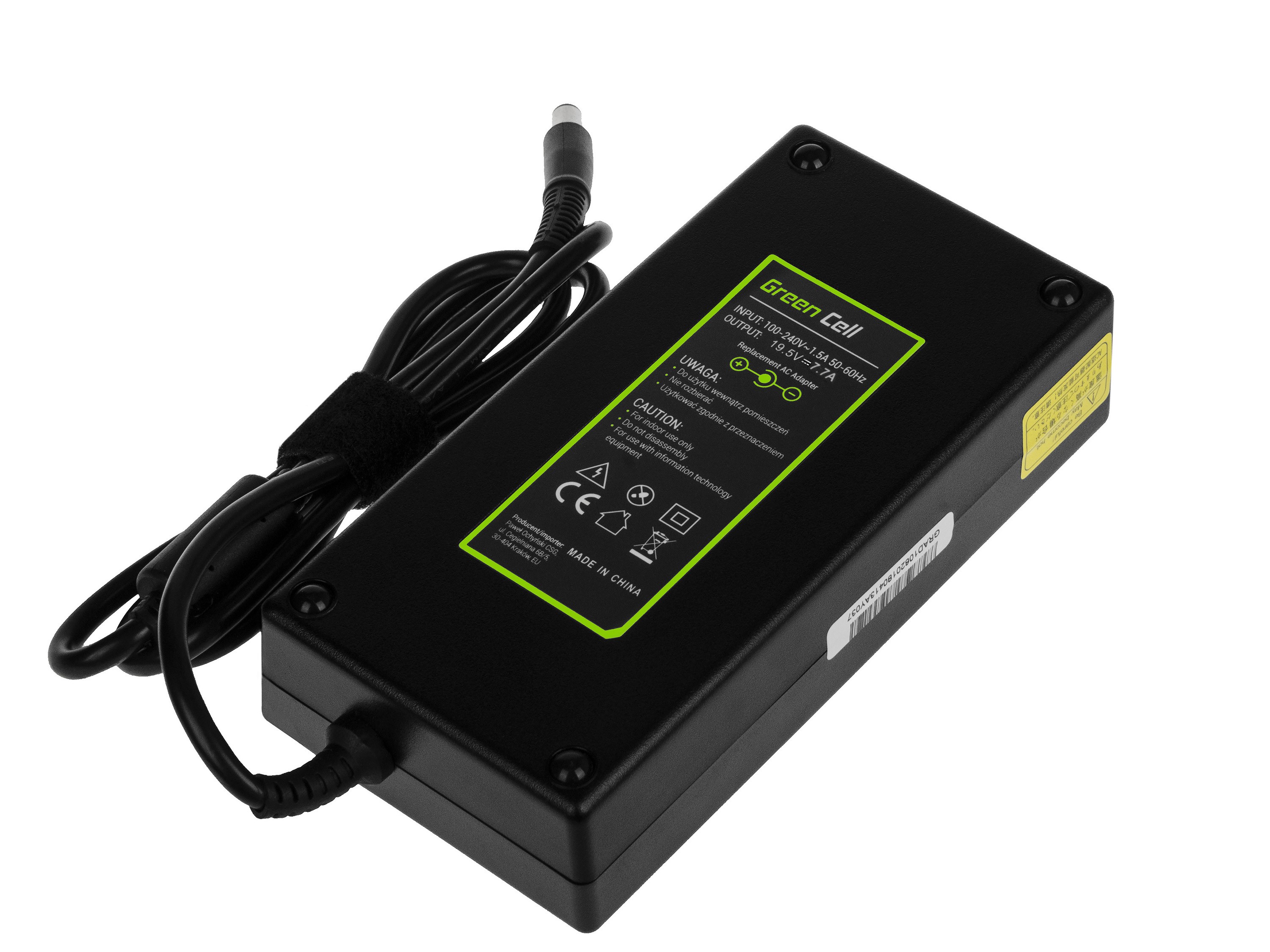 Oplader  AC Adapter voor HP 150W / 19.5V 7.7A / 7.4mm - 5.0mm PIN