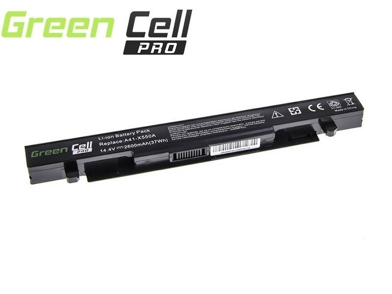 PRO Batterij voor Asus A450 A550 R510 X550 / 14,4V 2600mAh