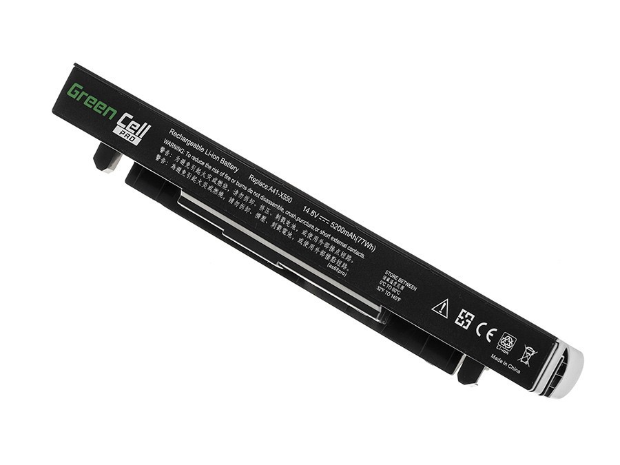 PRO Batterij voor Asus A450 A550 R510 X550 / 14,4V 5200mAh.