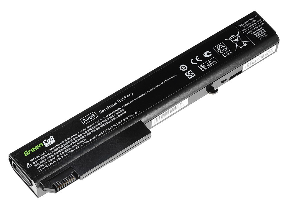 PRO HSTNN-LB60 Batterij voor HP EliteBook 8530p 8530w 8540p 8540w 5200mAh