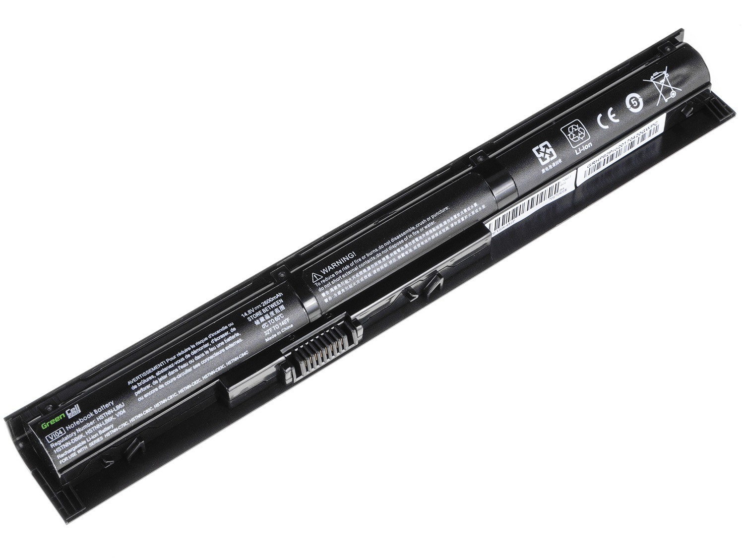PRO Batterij voor HP ProBook 440 G2 450 G2 / 14,4V 2600mAh