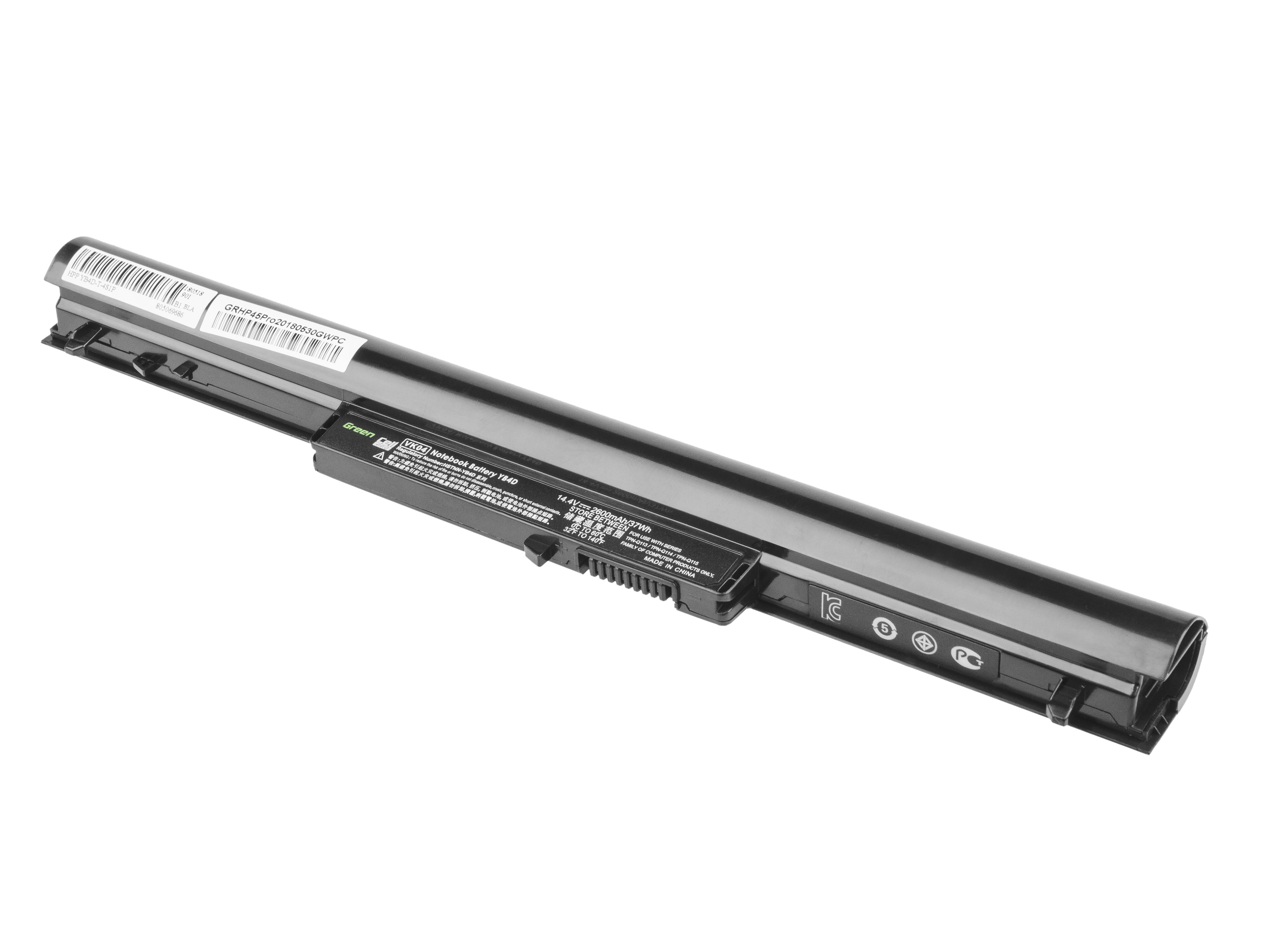 PRO Batterij voor HP VK04 Pavilion 242 G1 G2 / 14,4V 2600mAh