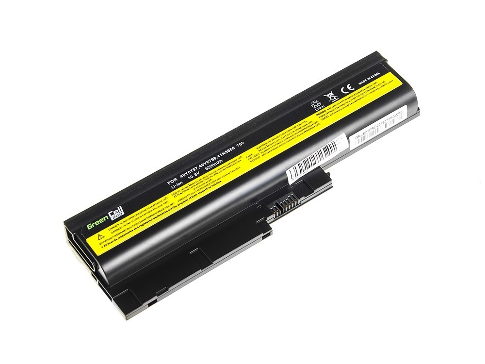 PRO Batterij voor Lenovo ThinkPad T60 T61 R60 R61 / 11,1V 5200mAh