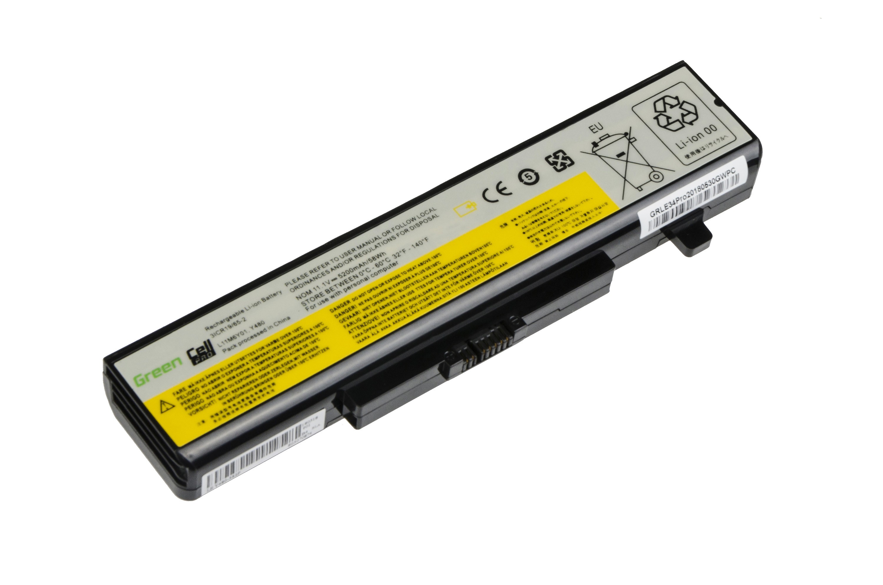 PRO Batterij voor Lenovo Y480 V480 Y580 / 11,1V 5200mAh - afbeelding 1