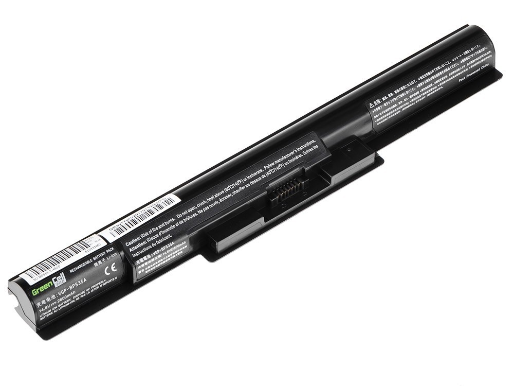 PRO Batterij voor Sony Vaio SVF14 SVF15 Fit 14E 15E / 14,4V 2600mAh