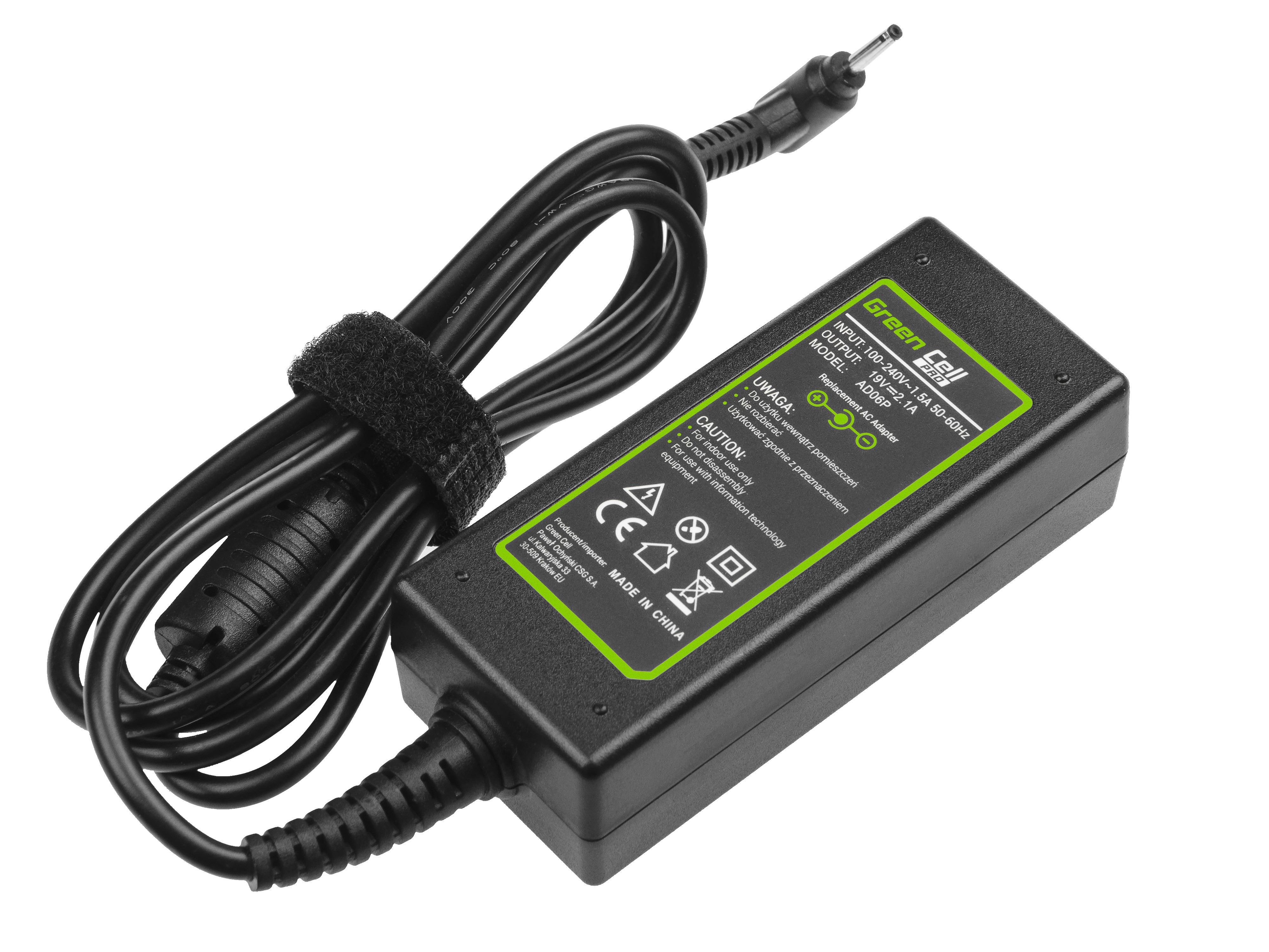 PRO Oplader  AC Adapter voor Asus Eee PC 1001PX 1001PXD 1005HA 1201HA 1201N 1215B 1215N X101 X101CH X101H 19V 2.1A 40