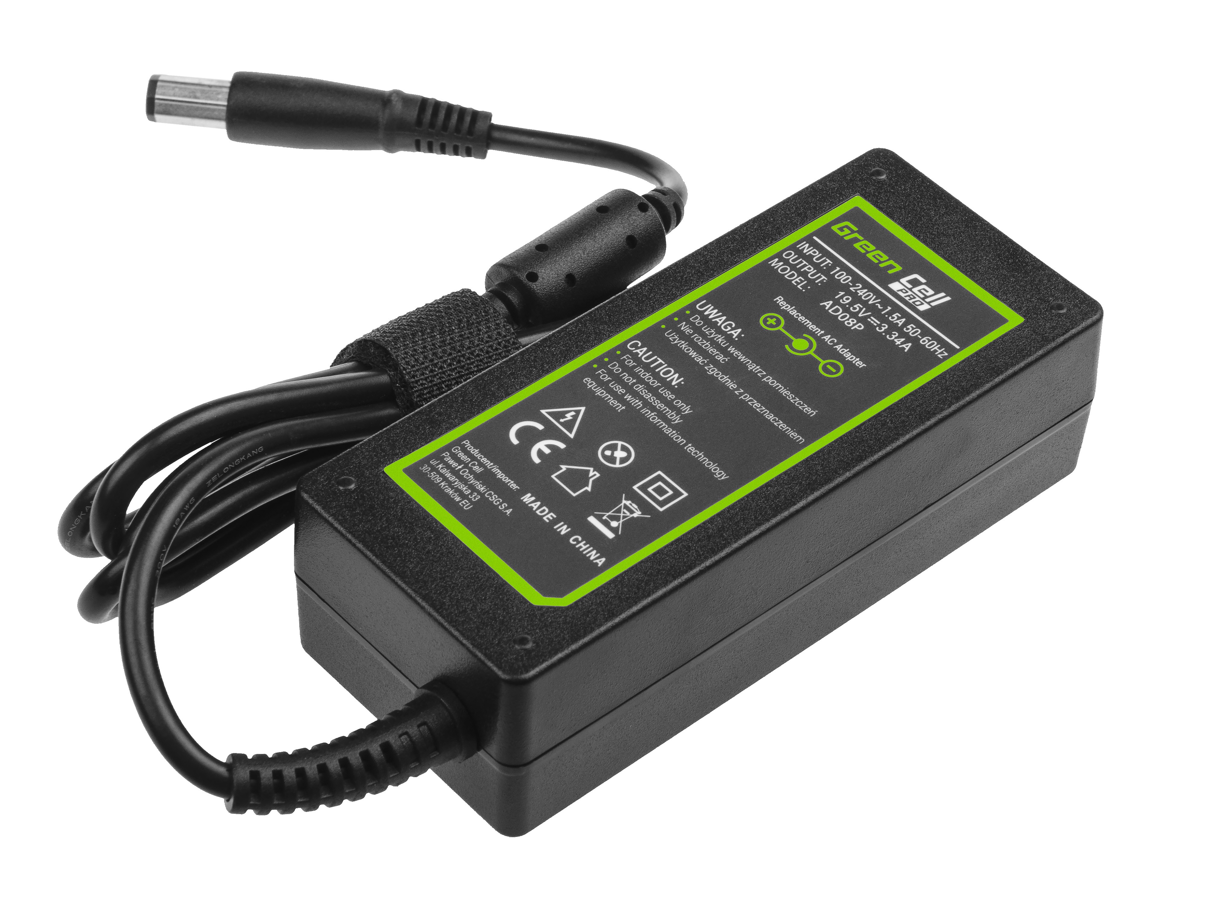 PRO Oplader  AC Adapter voor Dell Inspiron 1546 1545 1557 XPS M1330 M1530 19.5V 3.34A 65W