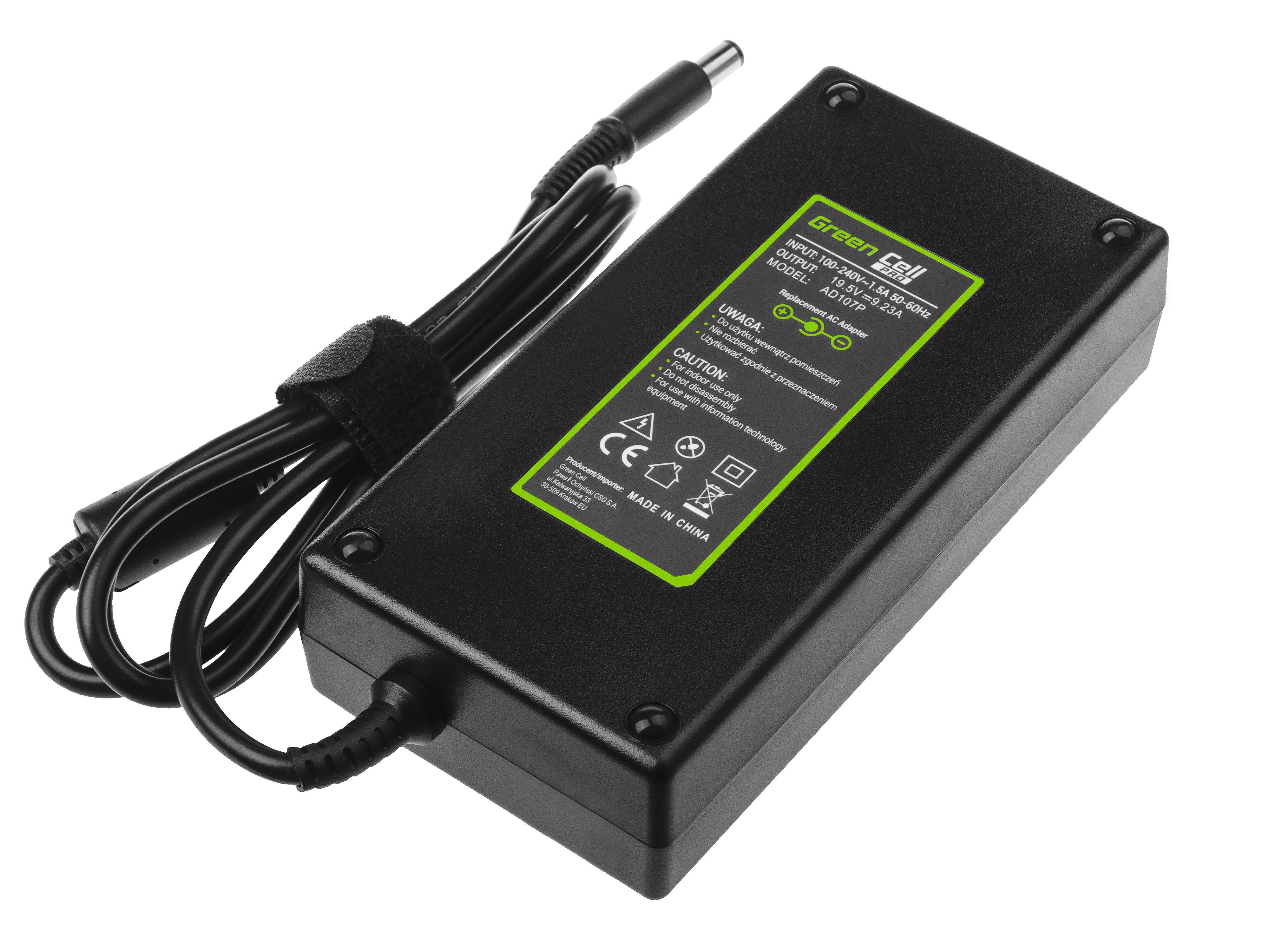 PRO Oplader  AC Adapter voor Dell Latitude E5510 E7240 E7440 Alienware 13 14 15 M14x M15x R1 R2 R3 19.5V 9.23A 180W