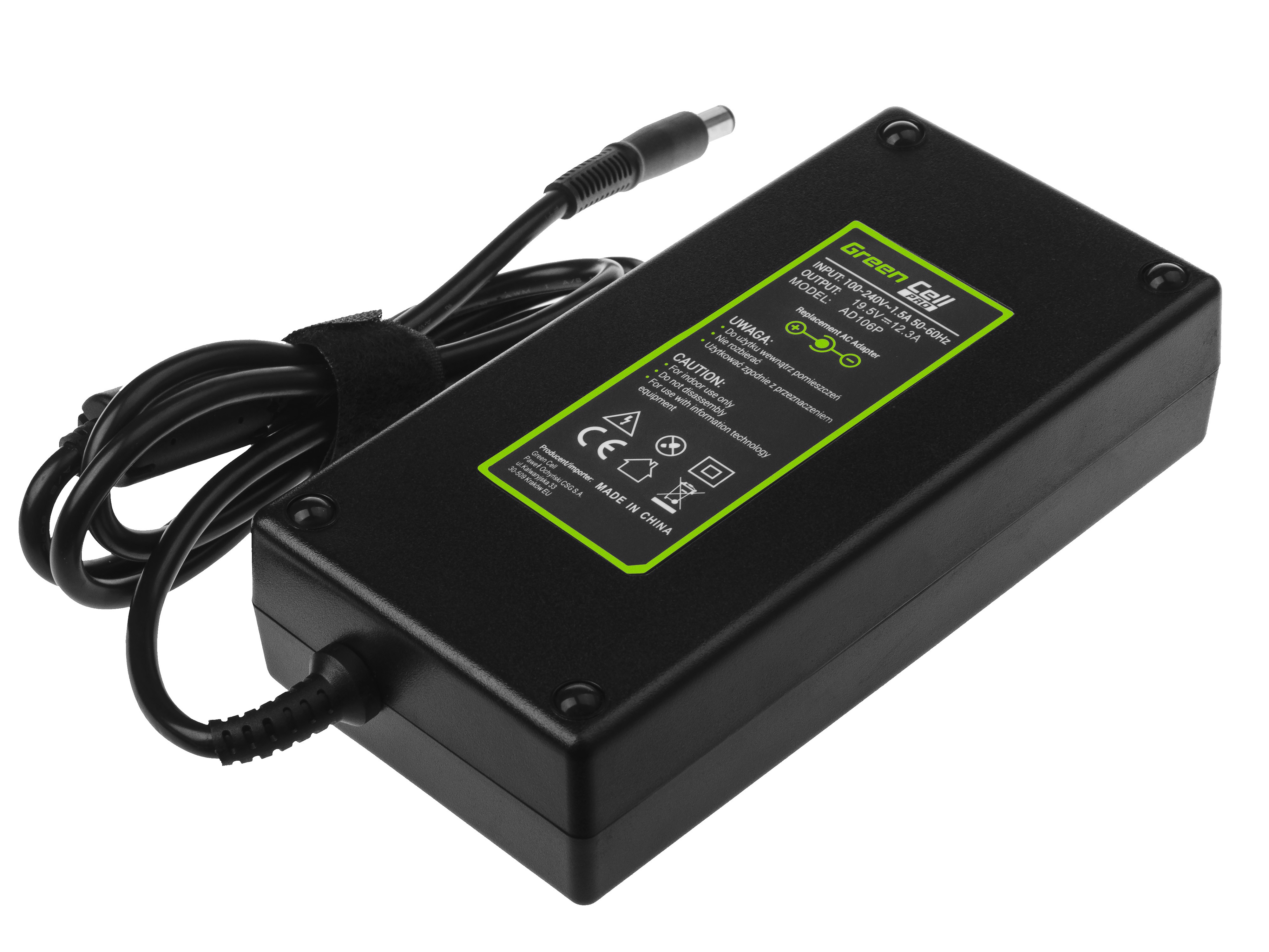 PRO Oplader  AC Adapter voor Dell Precision 7510 7710 M4700 M4800 M6600 M6700 M6800 Alienware 17 M17x 19.5V 12.3A 240