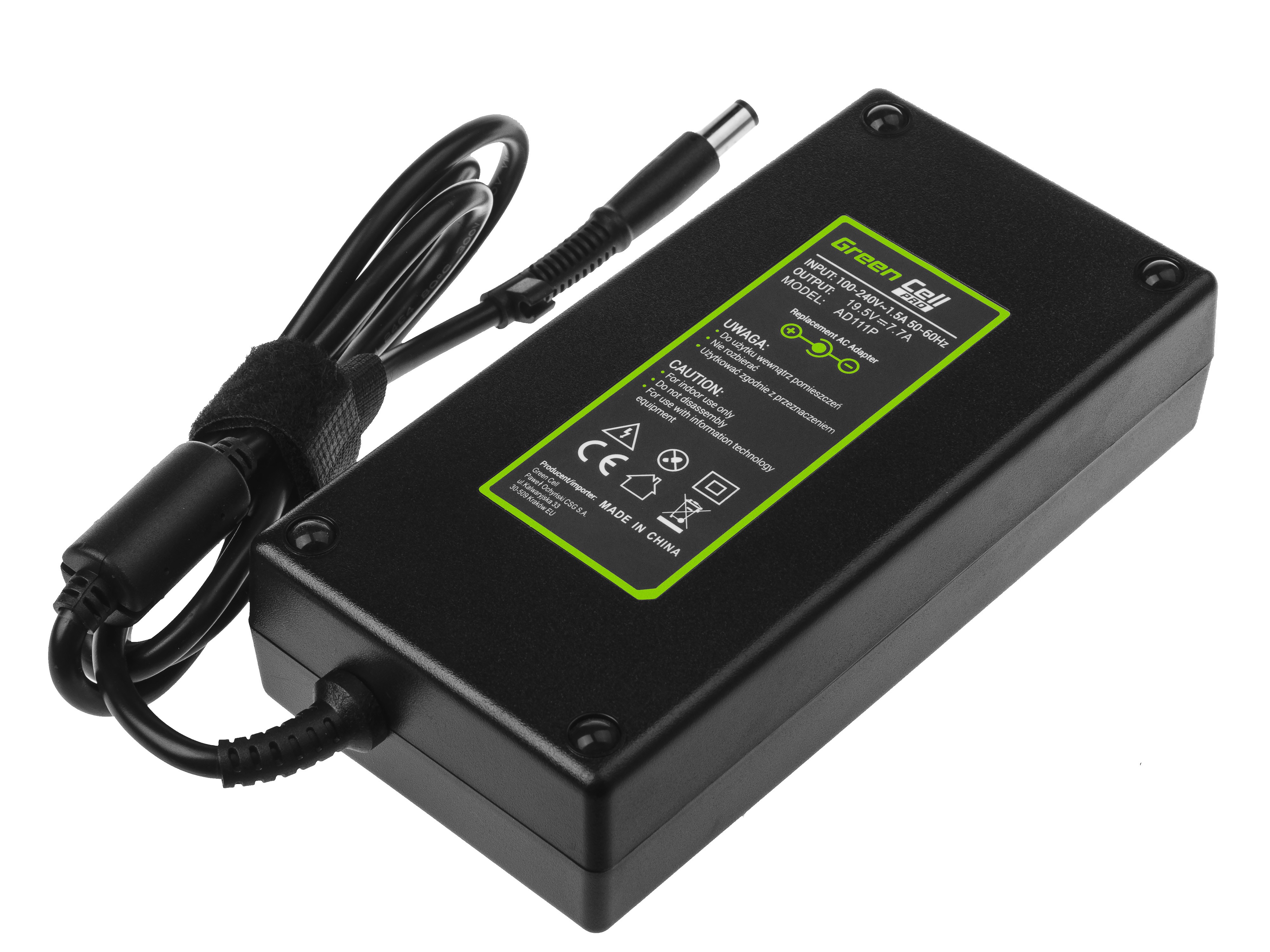 PRO Oplader  AC Adapter voor HP EliteBook 8530p 8530w 8540p 8540w 8560p 8560w 8570w 8730w ZBook 15 G1 G2 19.5V 7.7A 1