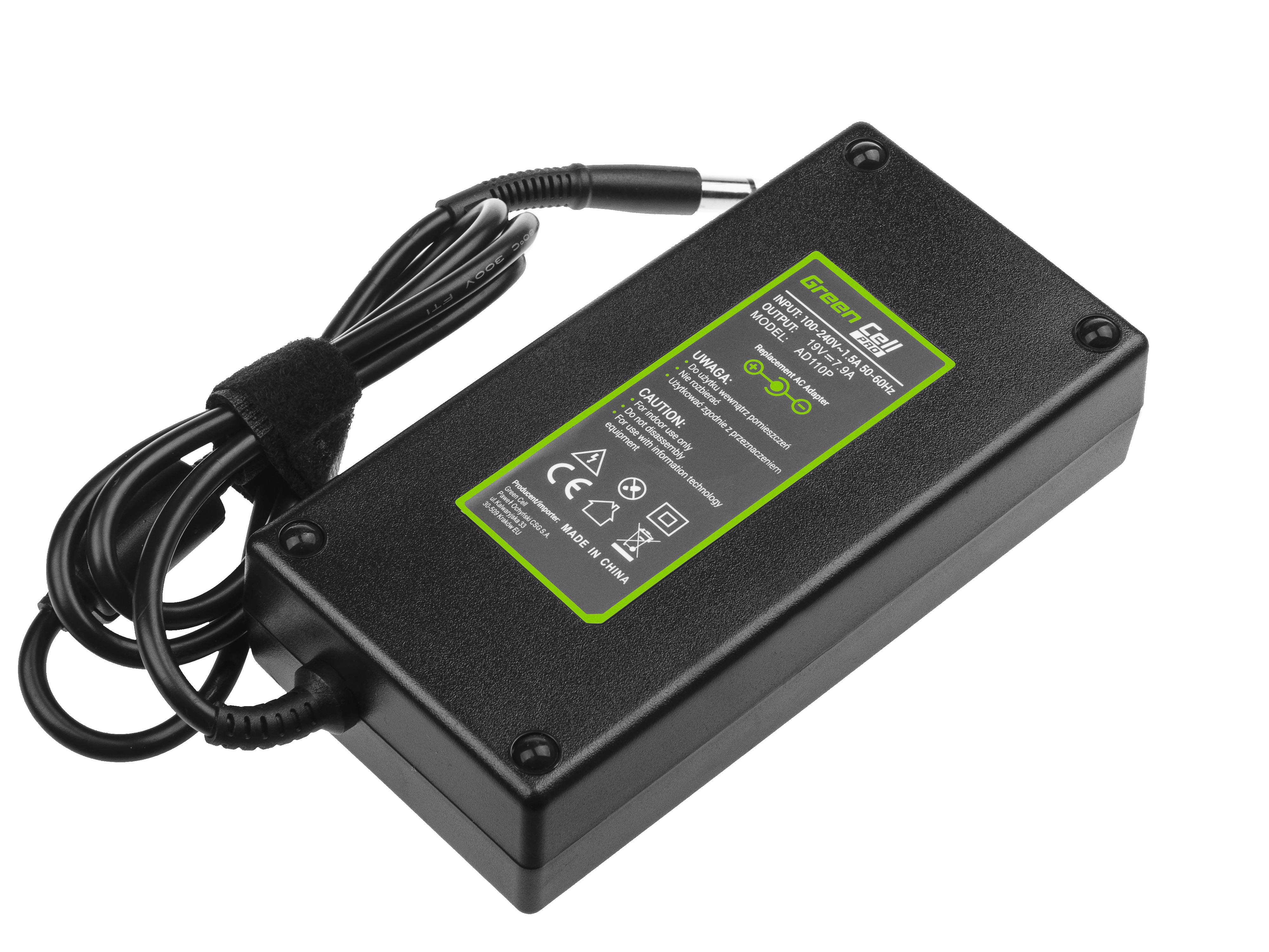 PRO Oplader  AC Adapter voor HP EliteBook 8530p 8530w 8540p 8540w 8560p 8560w 8570w 8730w ZBook 15 G1 G2 19V 7.9A 150