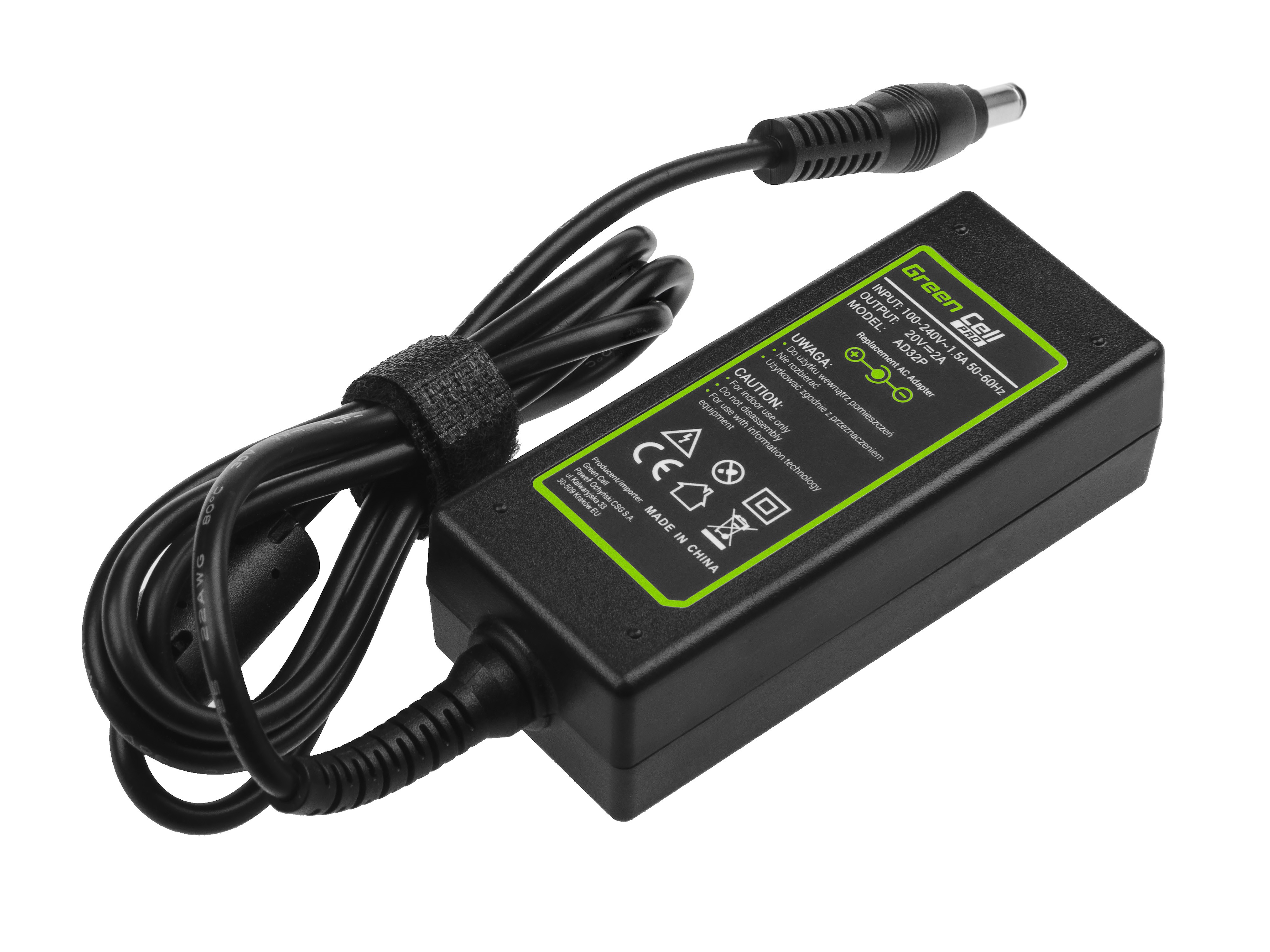 PRO Oplader  AC Adapter voor Lenovo IdeaPad N585 S10 S10-2 S10-3 S10e S100 S200 S300 S400 S405 U310 20V 2A 40W